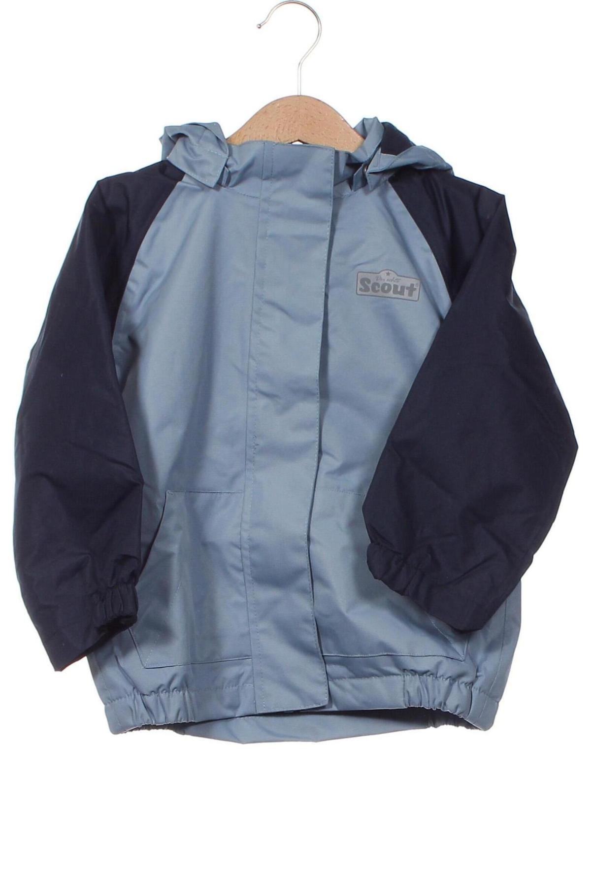 Παιδικό μπουφάν Scout, Μέγεθος 18-24m/ 86-98 εκ., Χρώμα Μπλέ, Τιμή 28,81 €