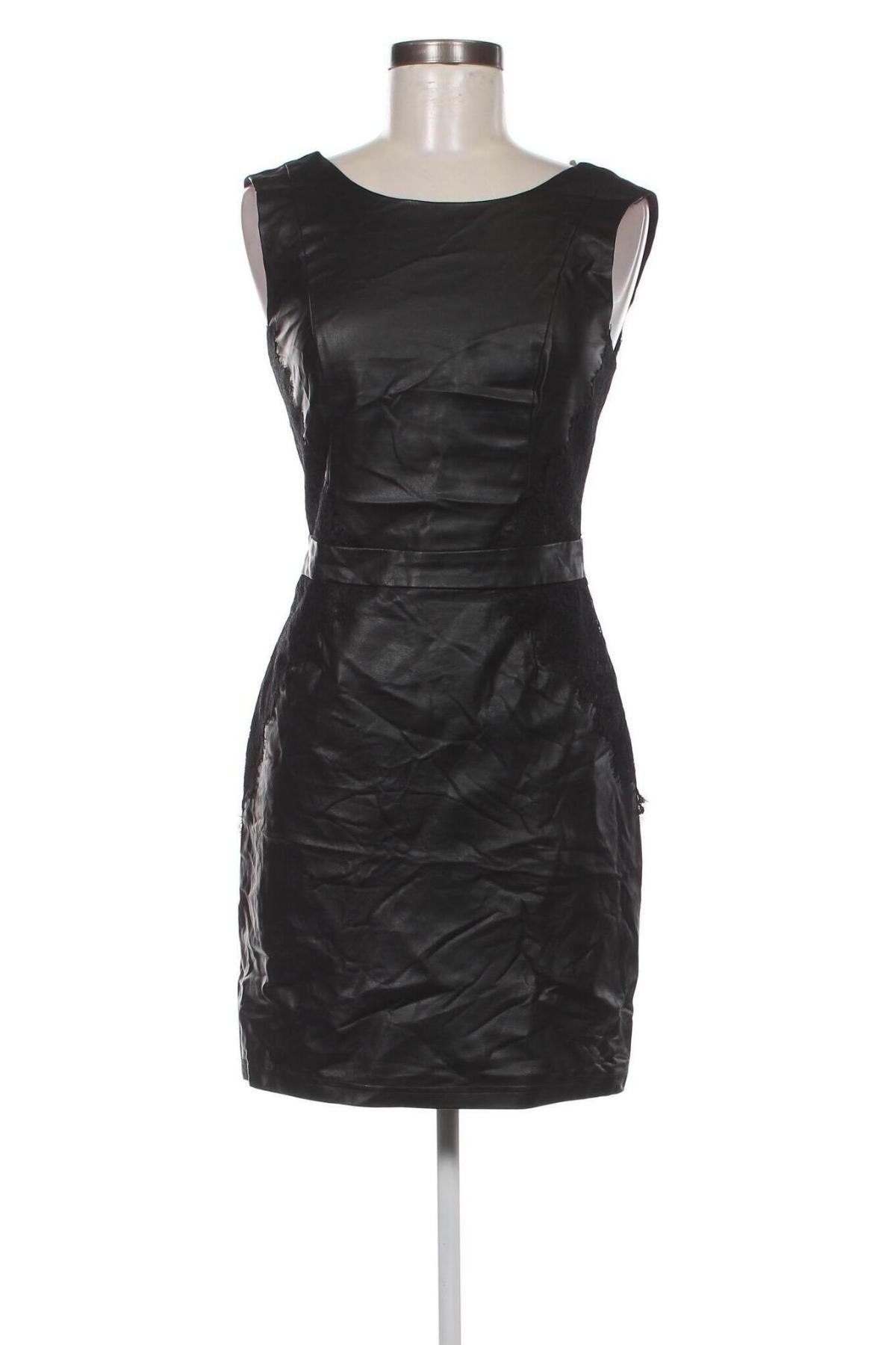 Kožené šaty  ONLY, Veľkosť M, Farba Čierna, Cena  27,22 €