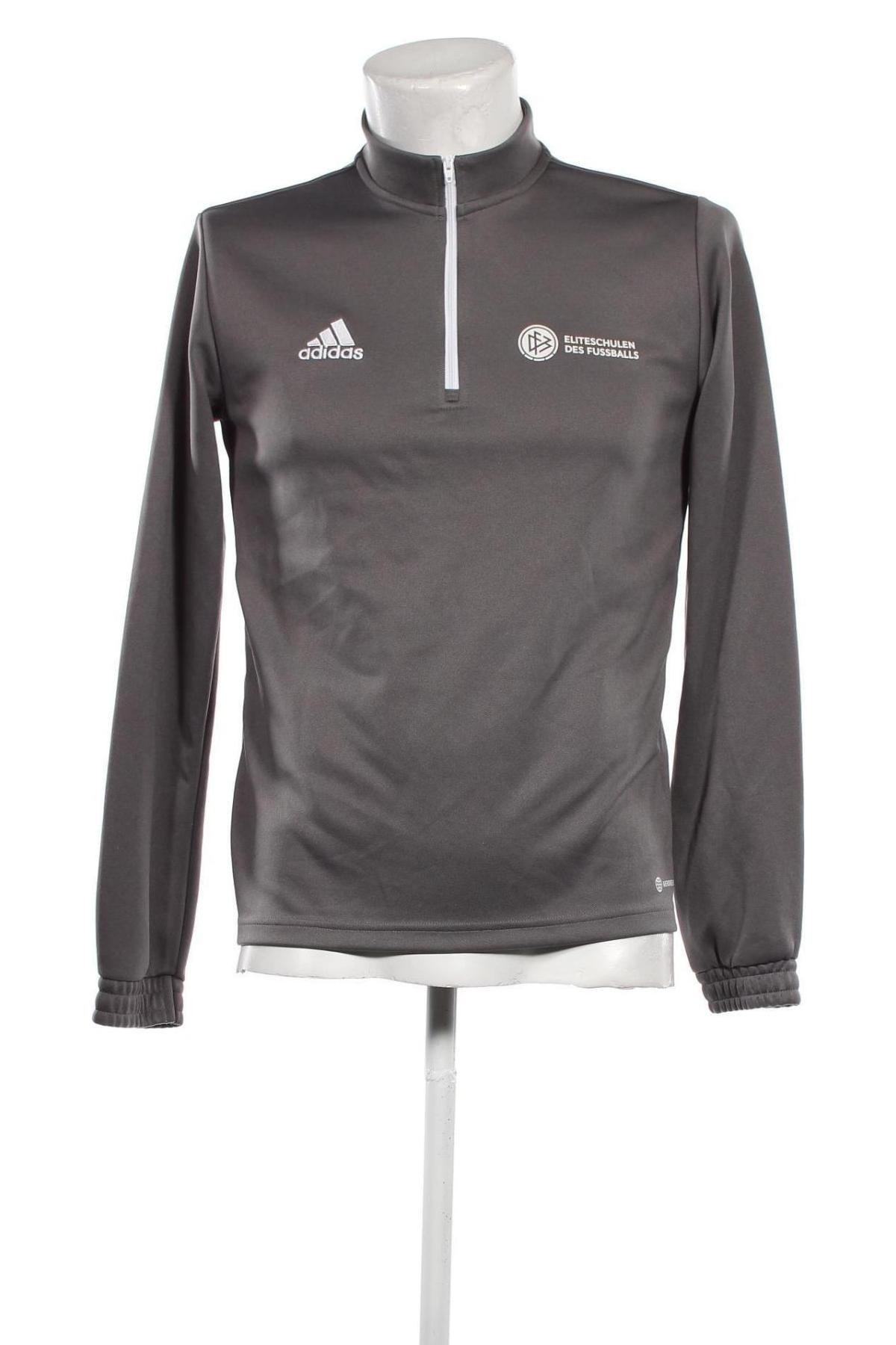 Herren Shirt Adidas, Größe M, Farbe Grau, Preis € 17,75