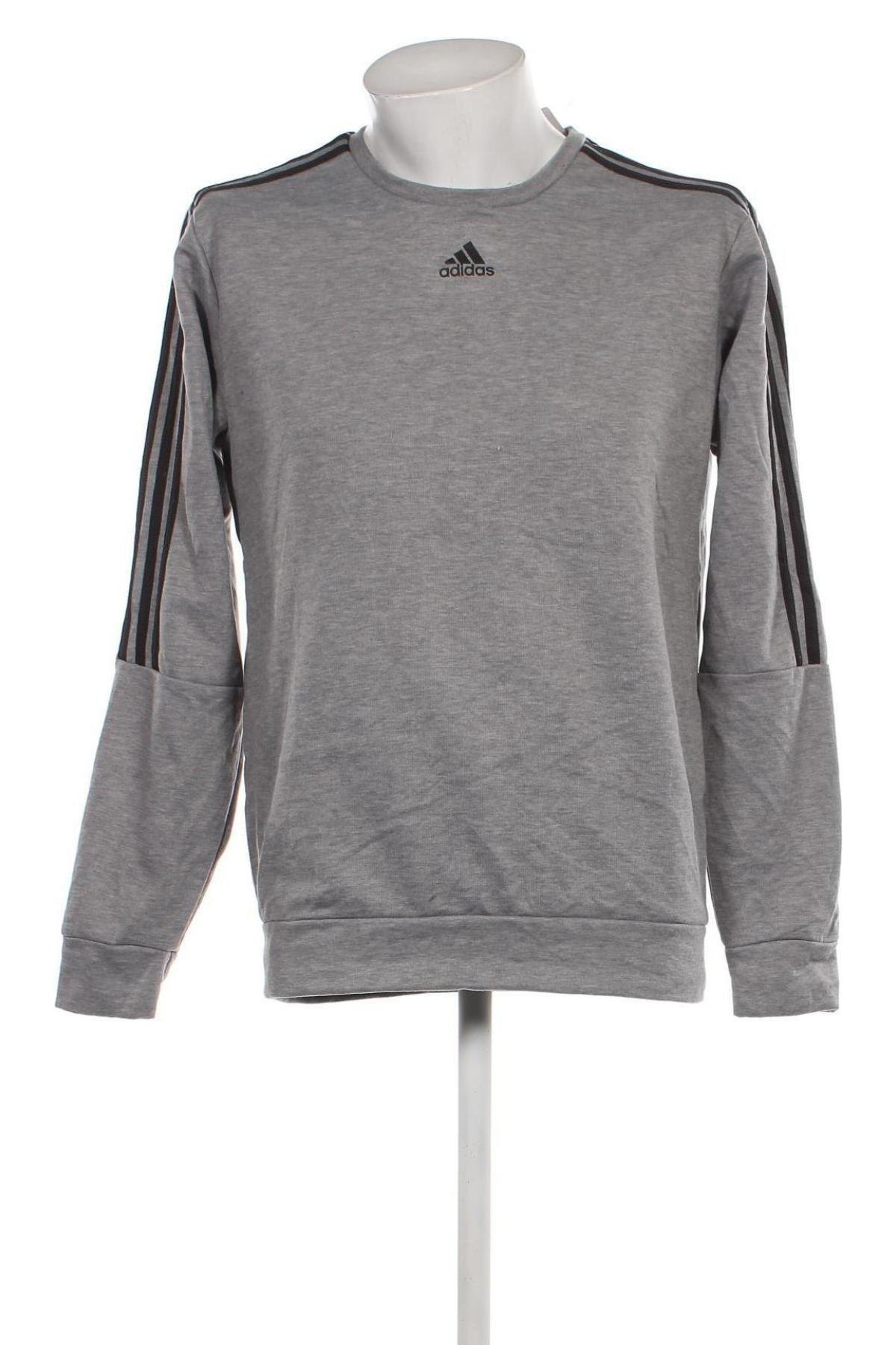 Herren Shirt Adidas, Größe M, Farbe Grau, Preis 23,66 €