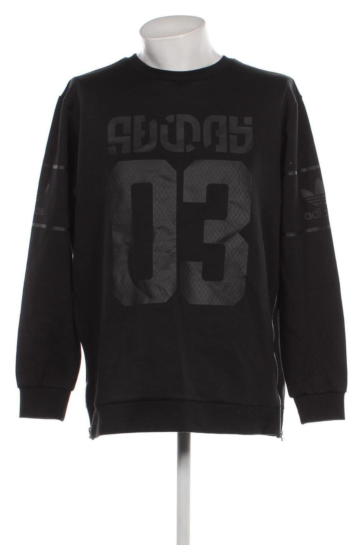 Мъжка блуза Adidas Originals, Размер XL, Цвят Черен, Цена 34,00 лв.