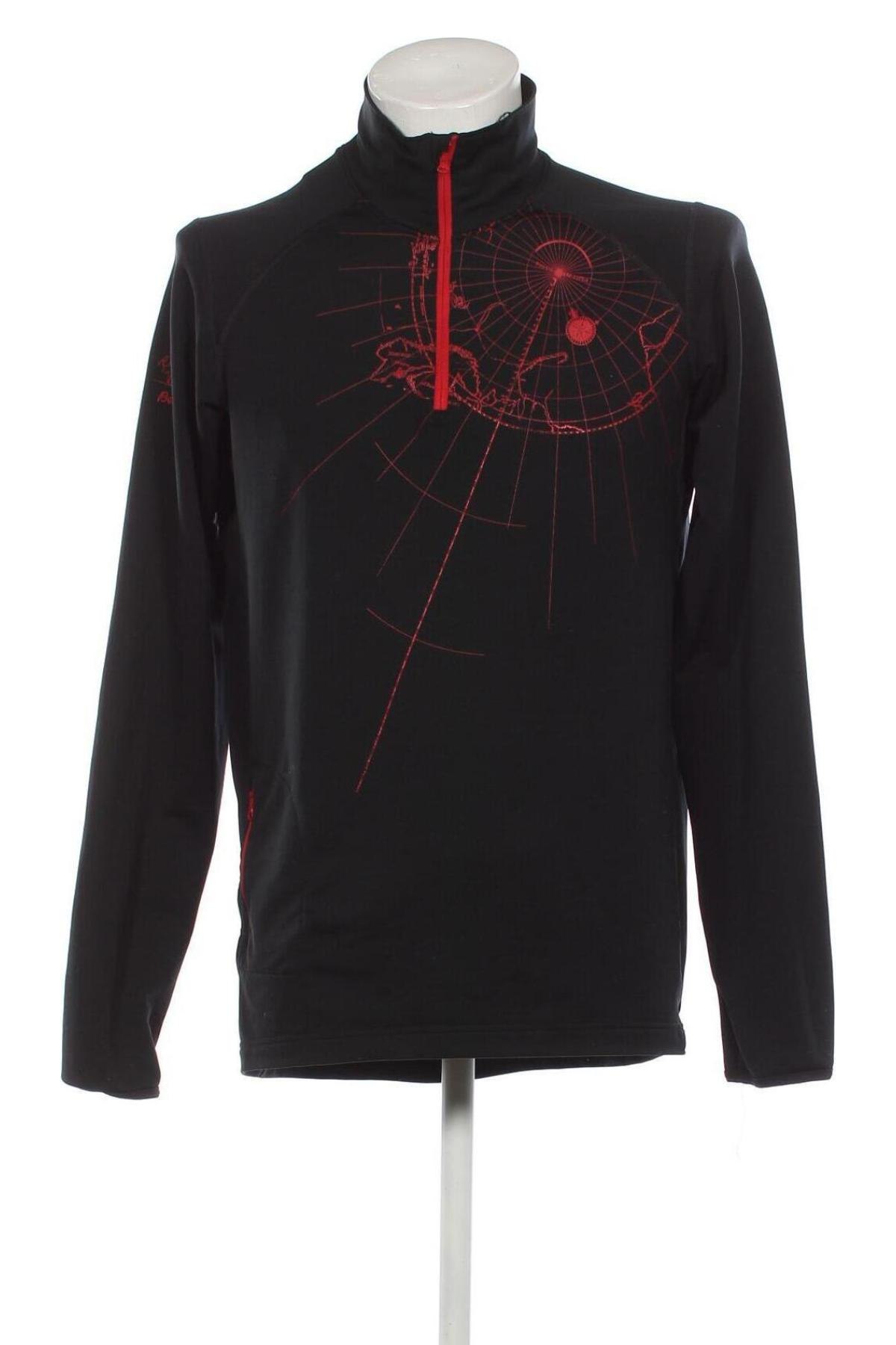 Мъжка блуза Bergans of Norway, Размер XL, Цвят Черен, Цена 48,00 лв.