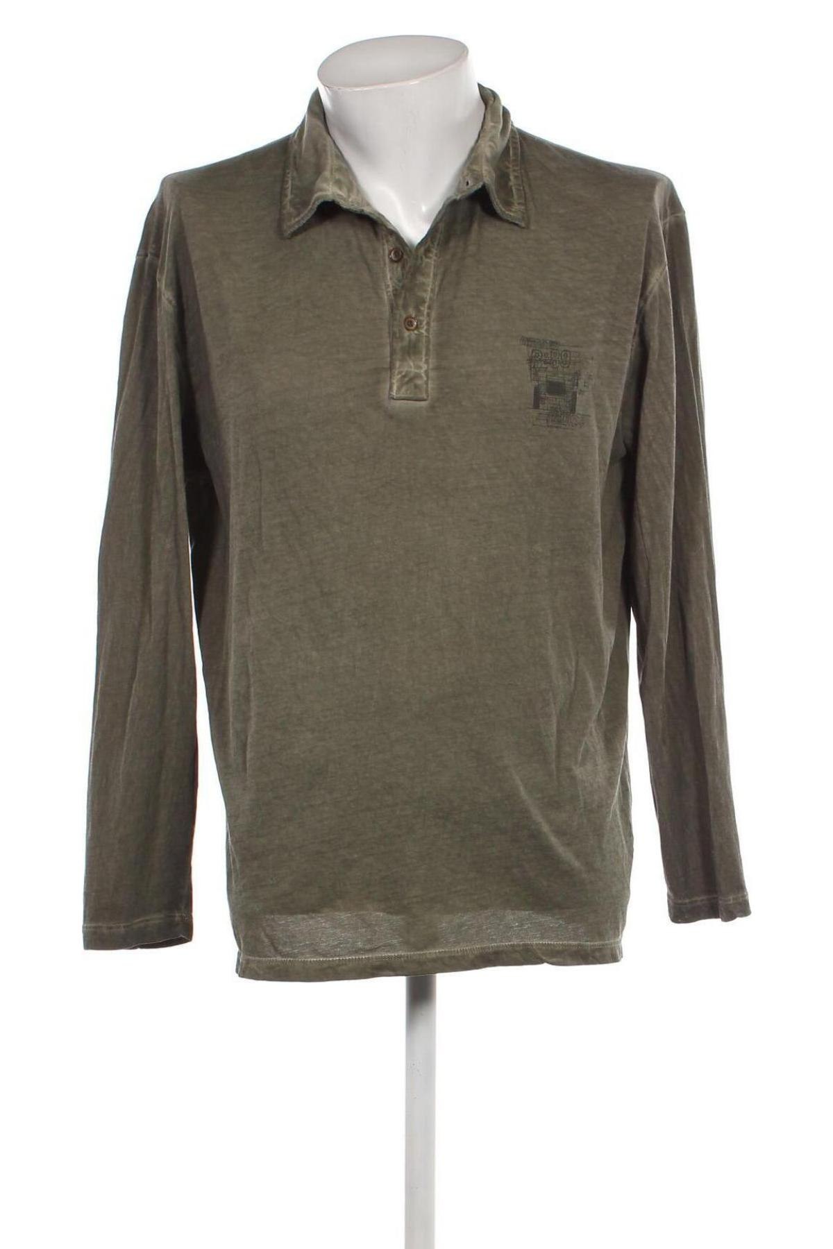 Herren Shirt Bexleys, Größe L, Farbe Grün, Preis 10,15 €