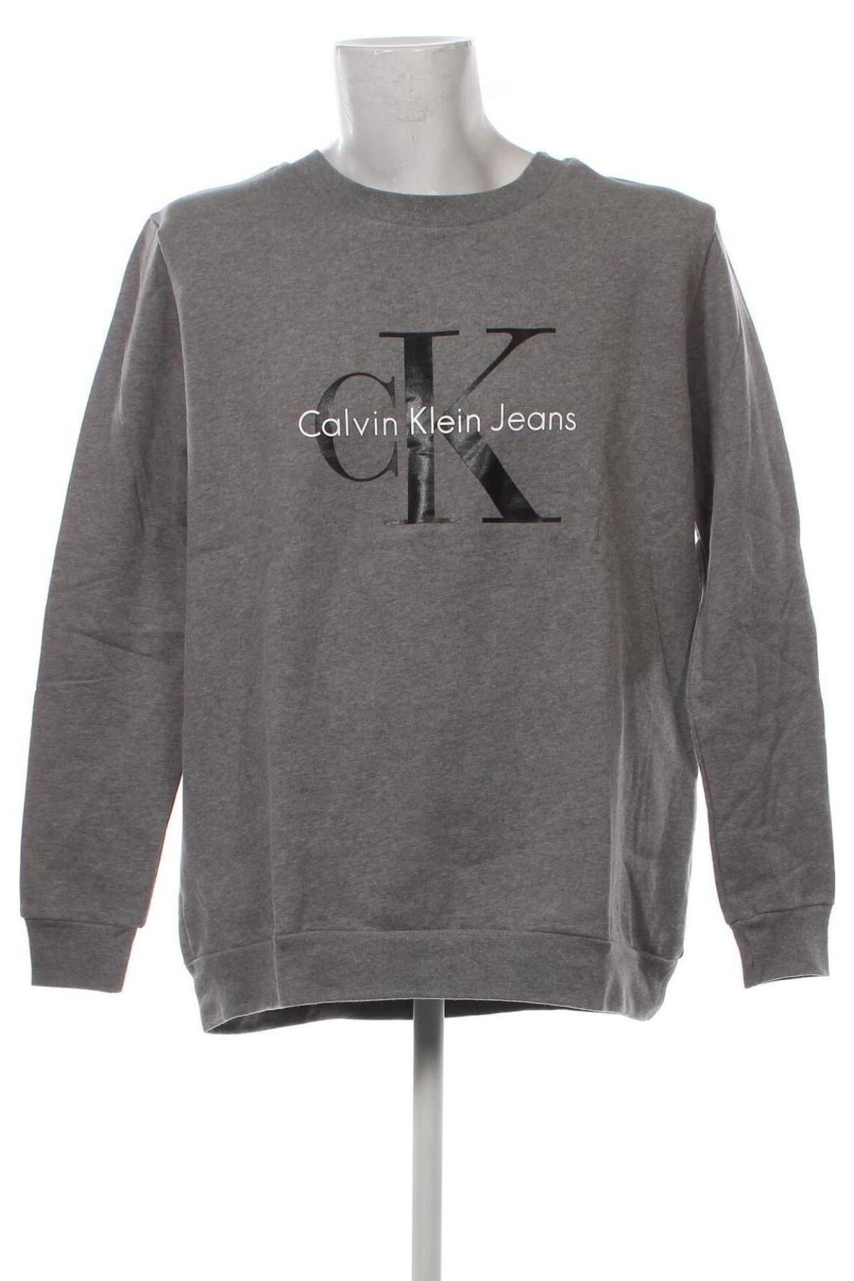 Herren Shirt Calvin Klein Jeans, Größe XL, Farbe Grau, Preis 54,00 €