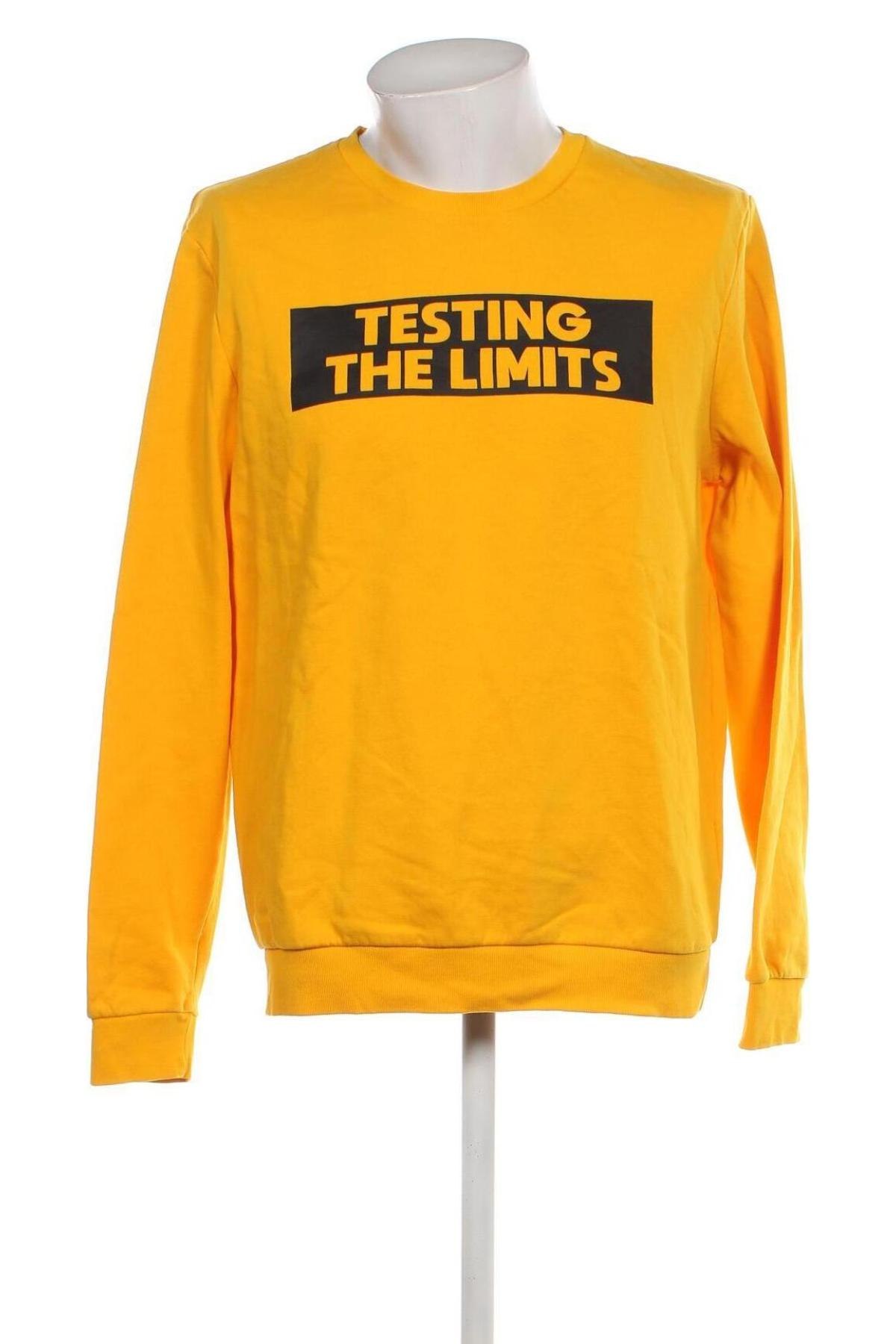 Ανδρική μπλούζα Clockhouse, Μέγεθος XL, Χρώμα Κίτρινο, Τιμή 6,11 €