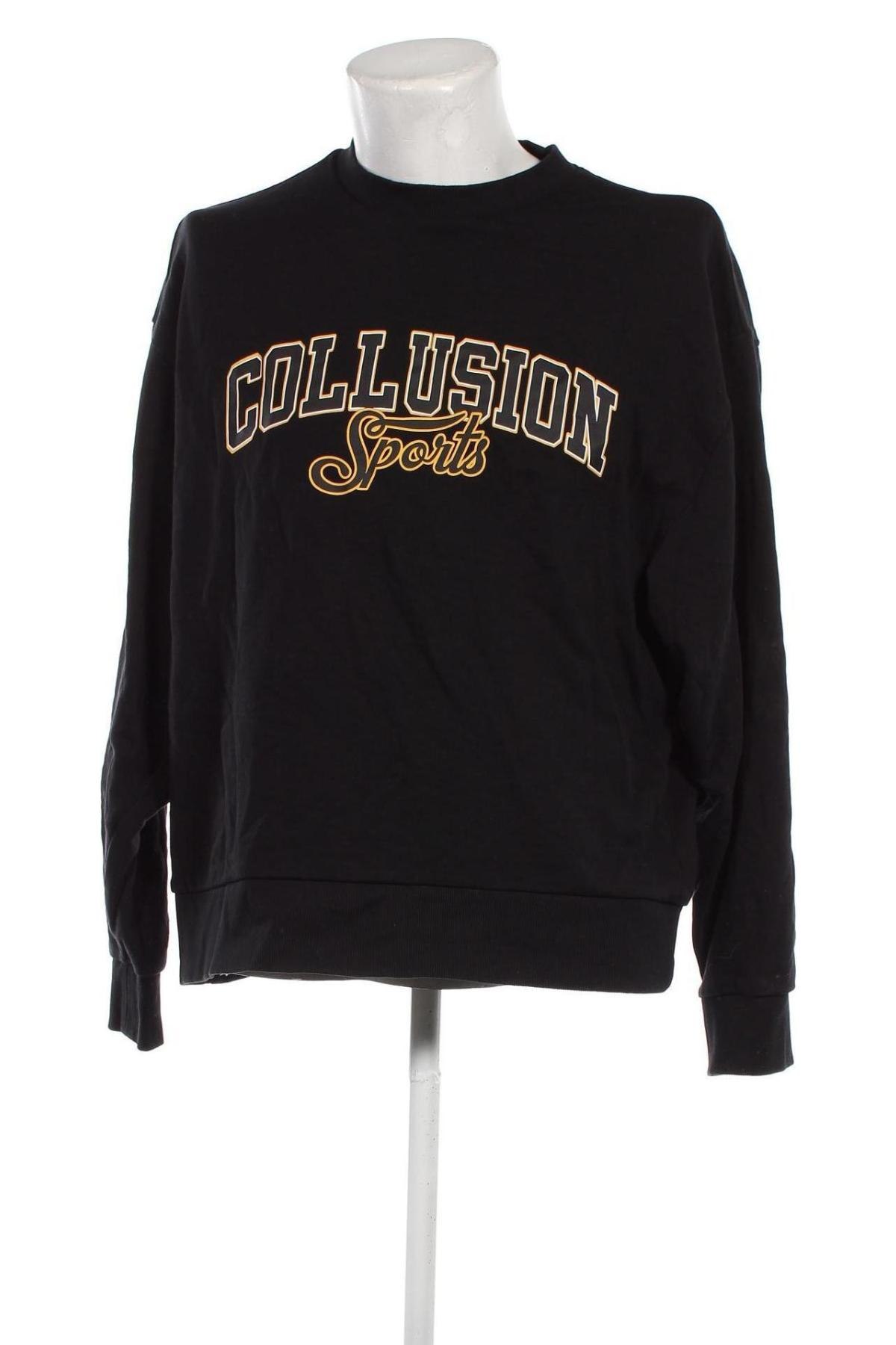 Ανδρική μπλούζα Collusion, Μέγεθος S, Χρώμα Μαύρο, Τιμή 6,99 €