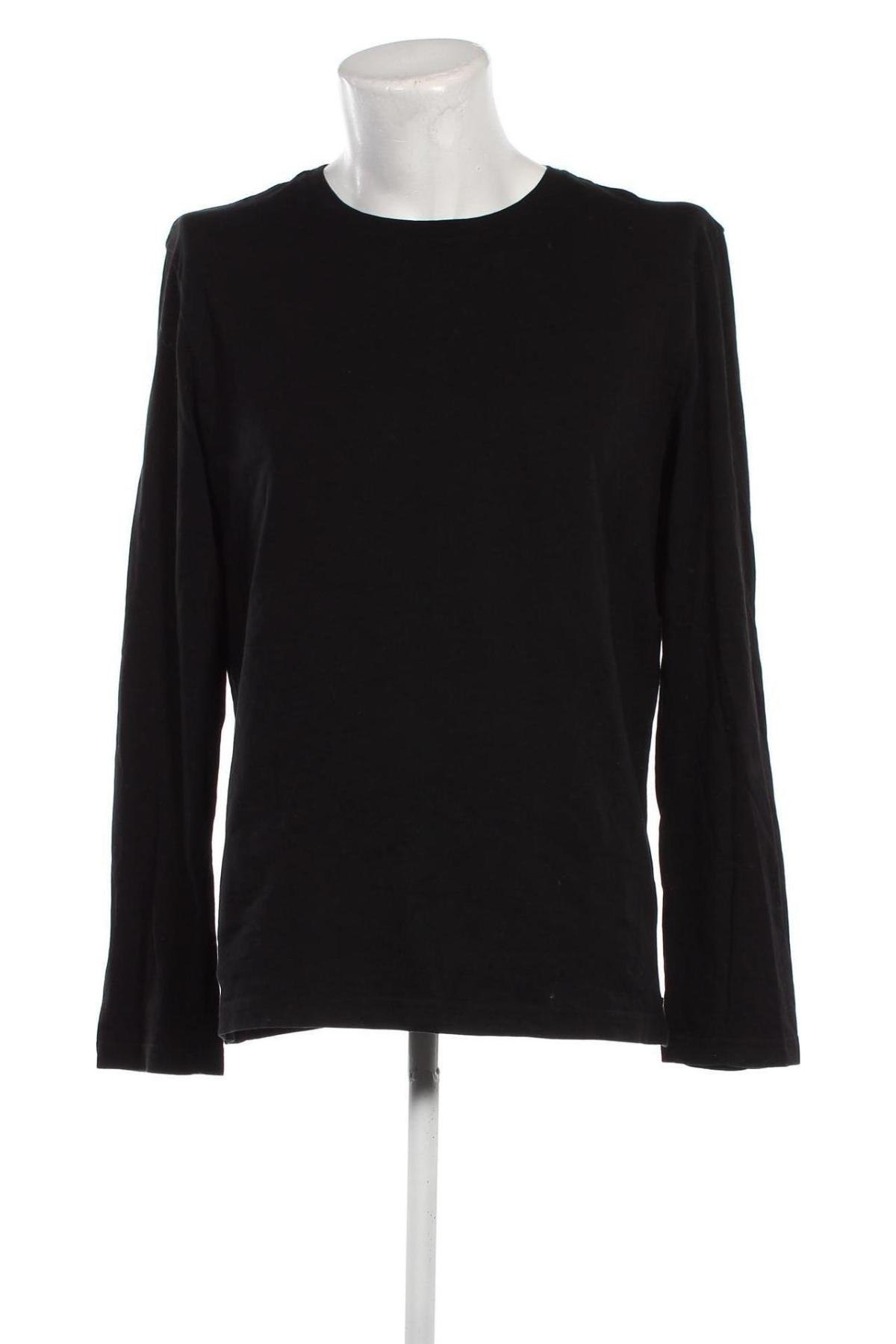 Herren Shirt H&M L.O.G.G., Größe XL, Farbe Schwarz, Preis € 7,80