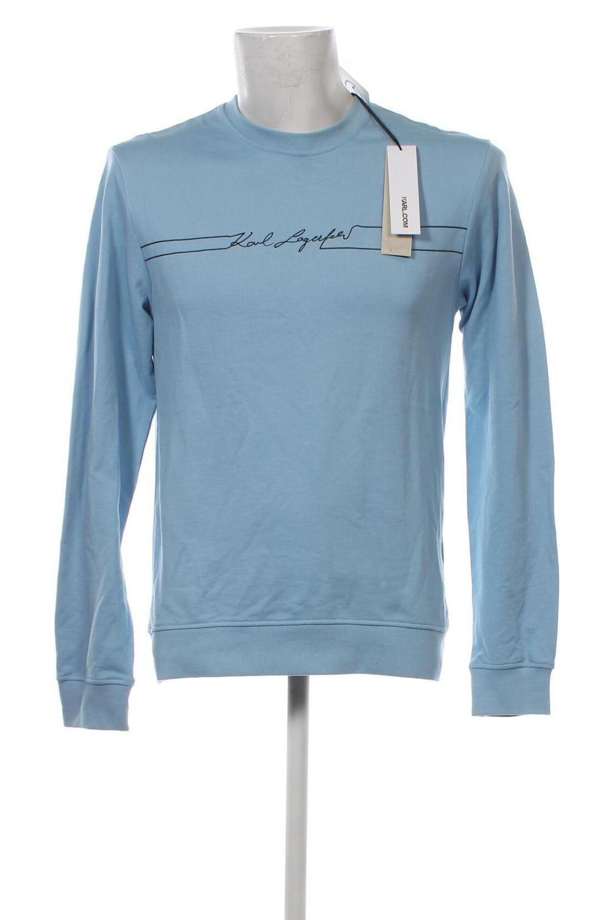 Herren Shirt Karl Lagerfeld, Größe S, Farbe Blau, Preis 70,25 €