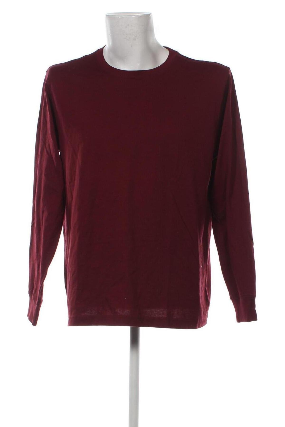 Ανδρική μπλούζα Lands' End, Μέγεθος L, Χρώμα Κόκκινο, Τιμή 6,35 €