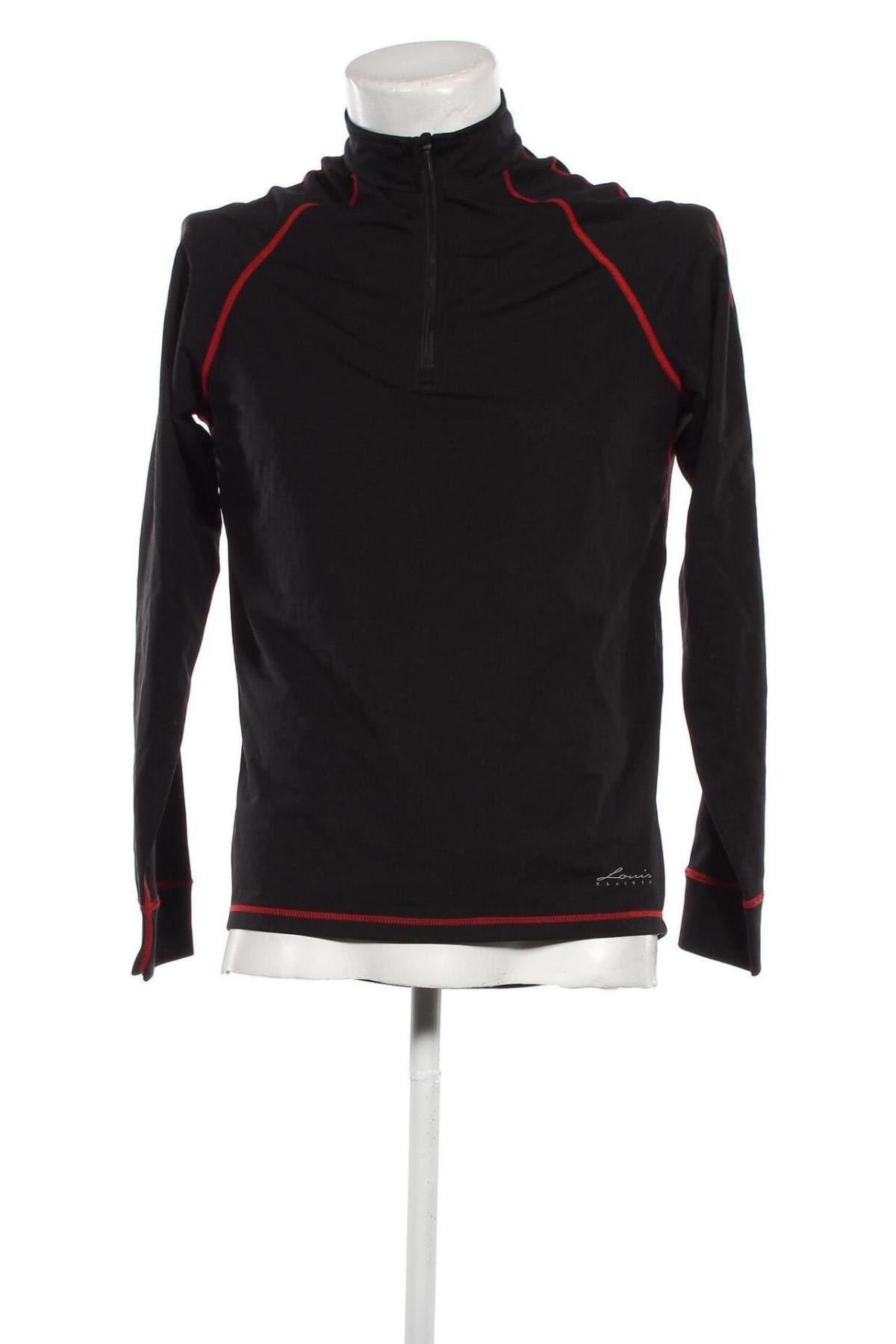Ανδρική μπλούζα Louis, Μέγεθος M, Χρώμα Μαύρο, Τιμή 17,32 €