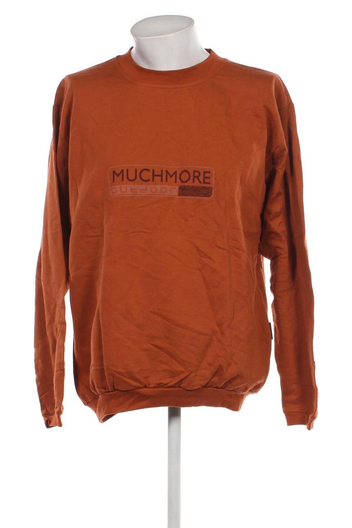 Ανδρική μπλούζα Much More, Μέγεθος XL, Χρώμα Πορτοκαλί, Τιμή 6,35 €