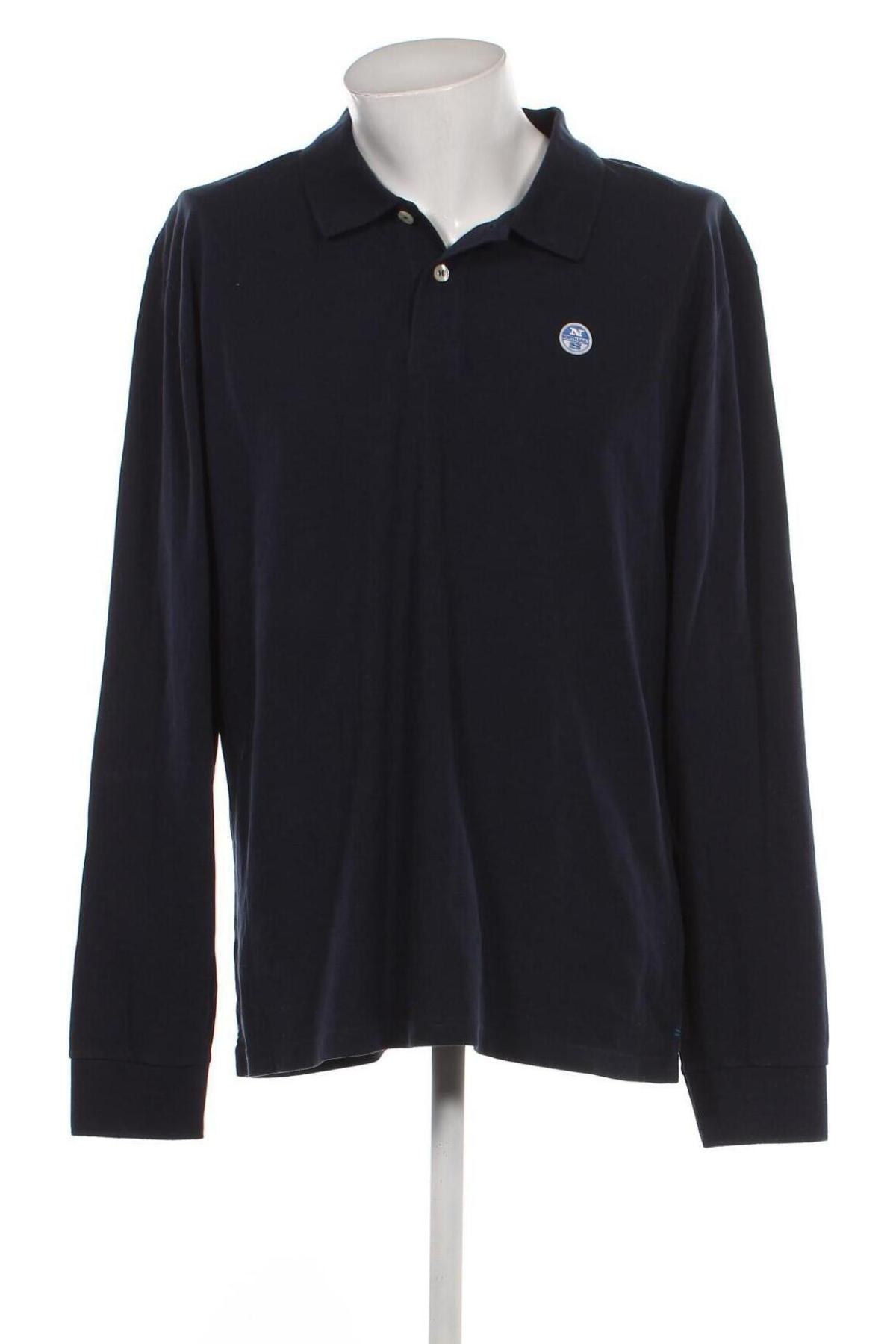 Ανδρική μπλούζα North Sails, Μέγεθος 3XL, Χρώμα Μπλέ, Τιμή 52,33 €
