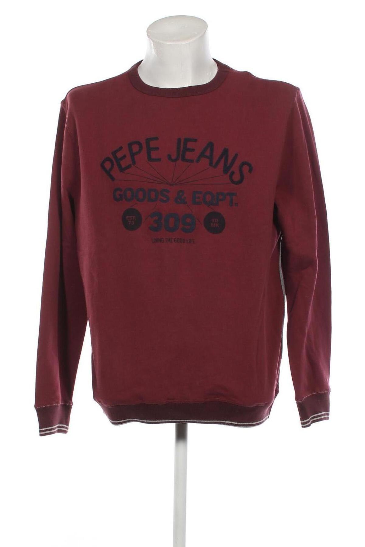 Bluză de bărbați Pepe Jeans, Mărime XL, Culoare Roșu, Preț 333,94 Lei