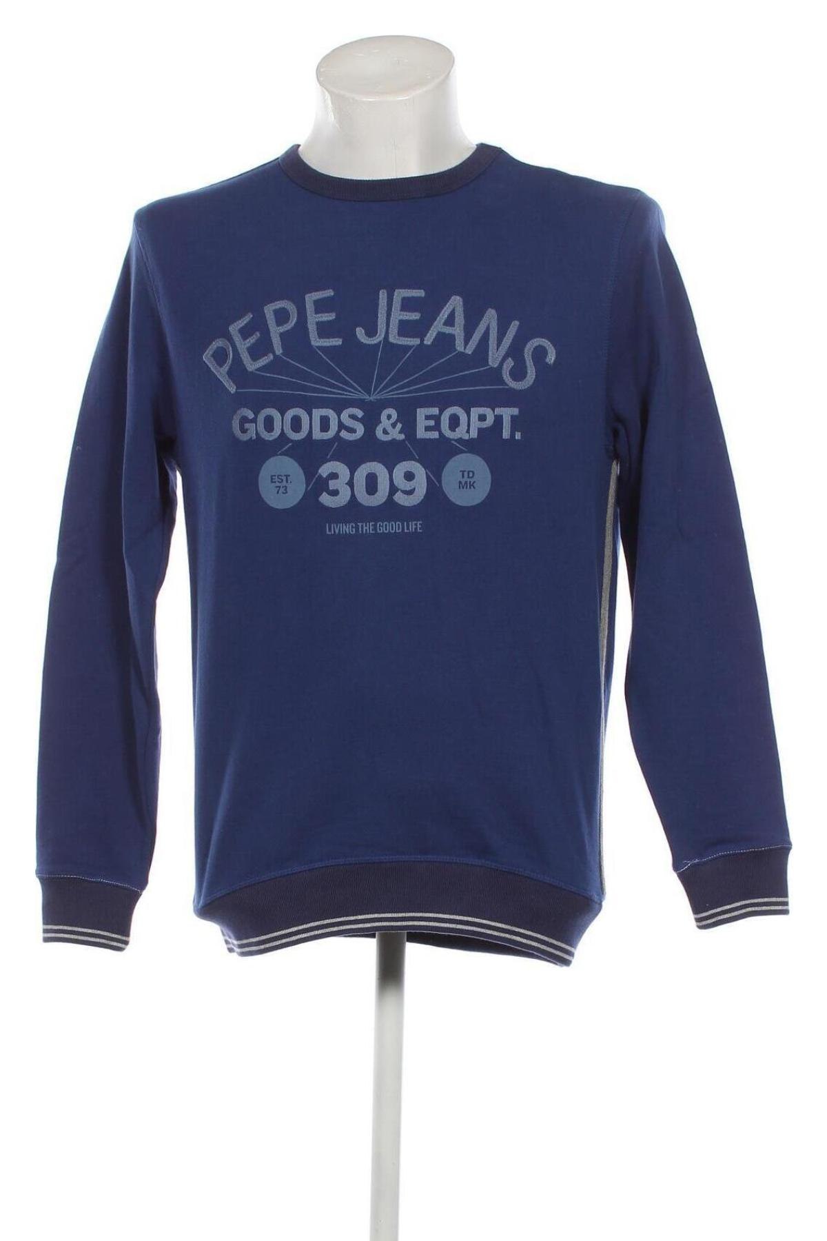 Bluză de bărbați Pepe Jeans, Mărime S, Culoare Albastru, Preț 333,94 Lei