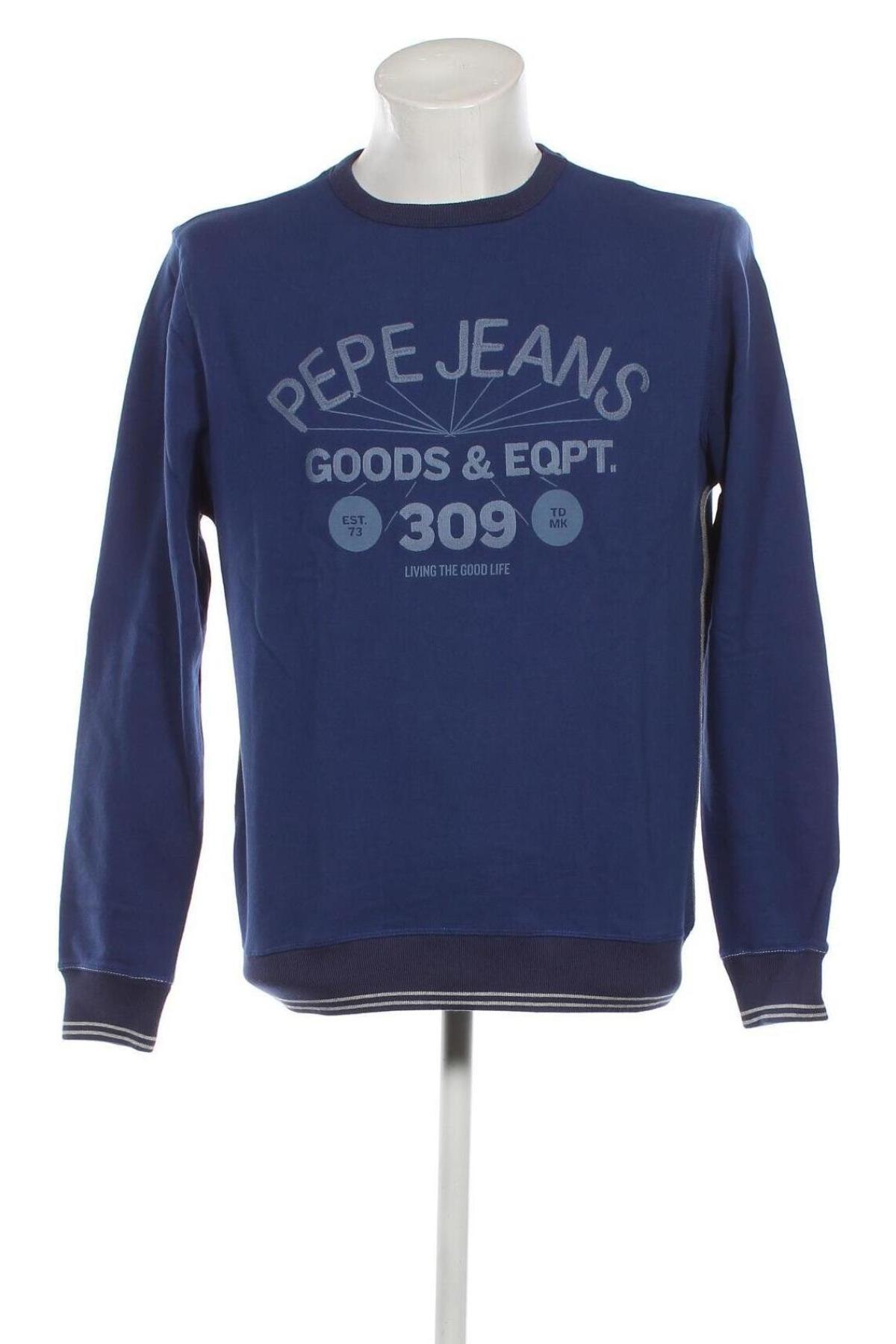 Bluză de bărbați Pepe Jeans, Mărime M, Culoare Albastru, Preț 142,10 Lei