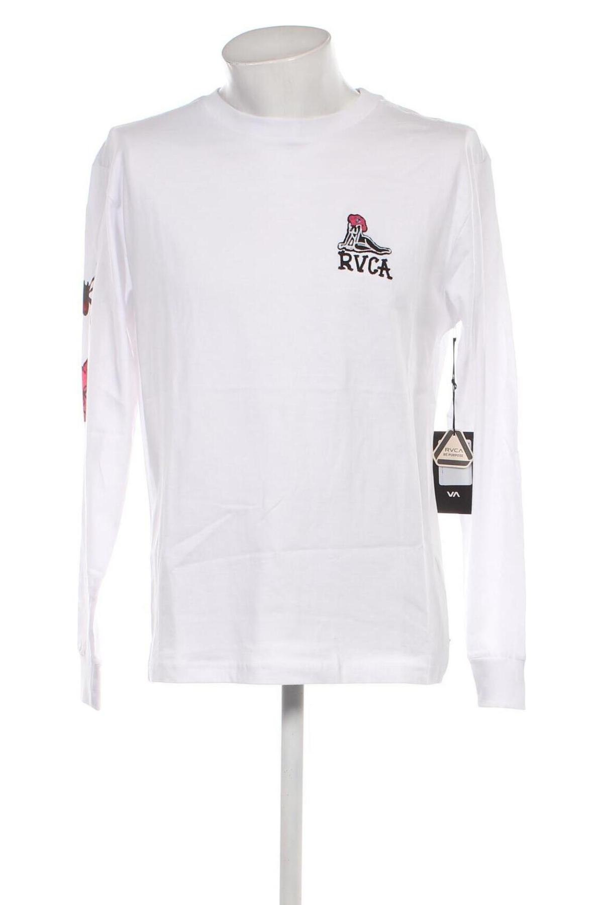 Herren Shirt RVCA, Größe M, Farbe Weiß, Preis € 16,30