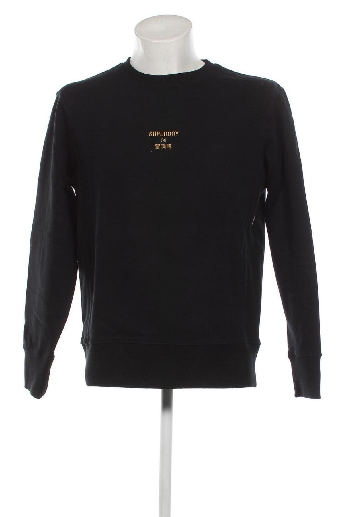 Ανδρική μπλούζα Superdry, Μέγεθος S, Χρώμα Μαύρο, Τιμή 32,83 €