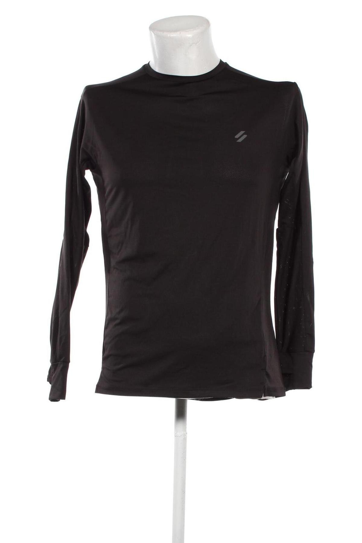 Мъжка блуза Superdry, Размер S, Цвят Черен, Цена 19,60 лв.