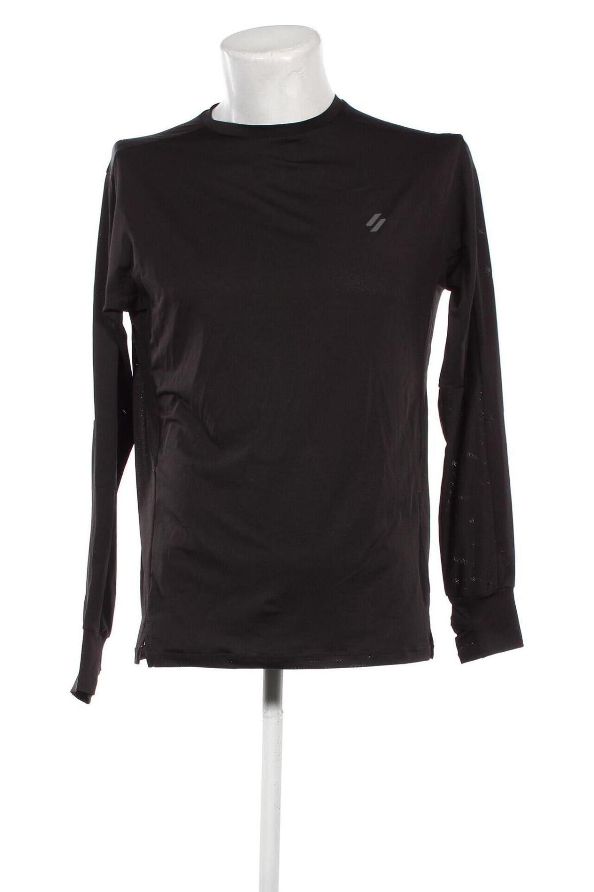 Ανδρική μπλούζα Superdry, Μέγεθος M, Χρώμα Μαύρο, Τιμή 7,58 €