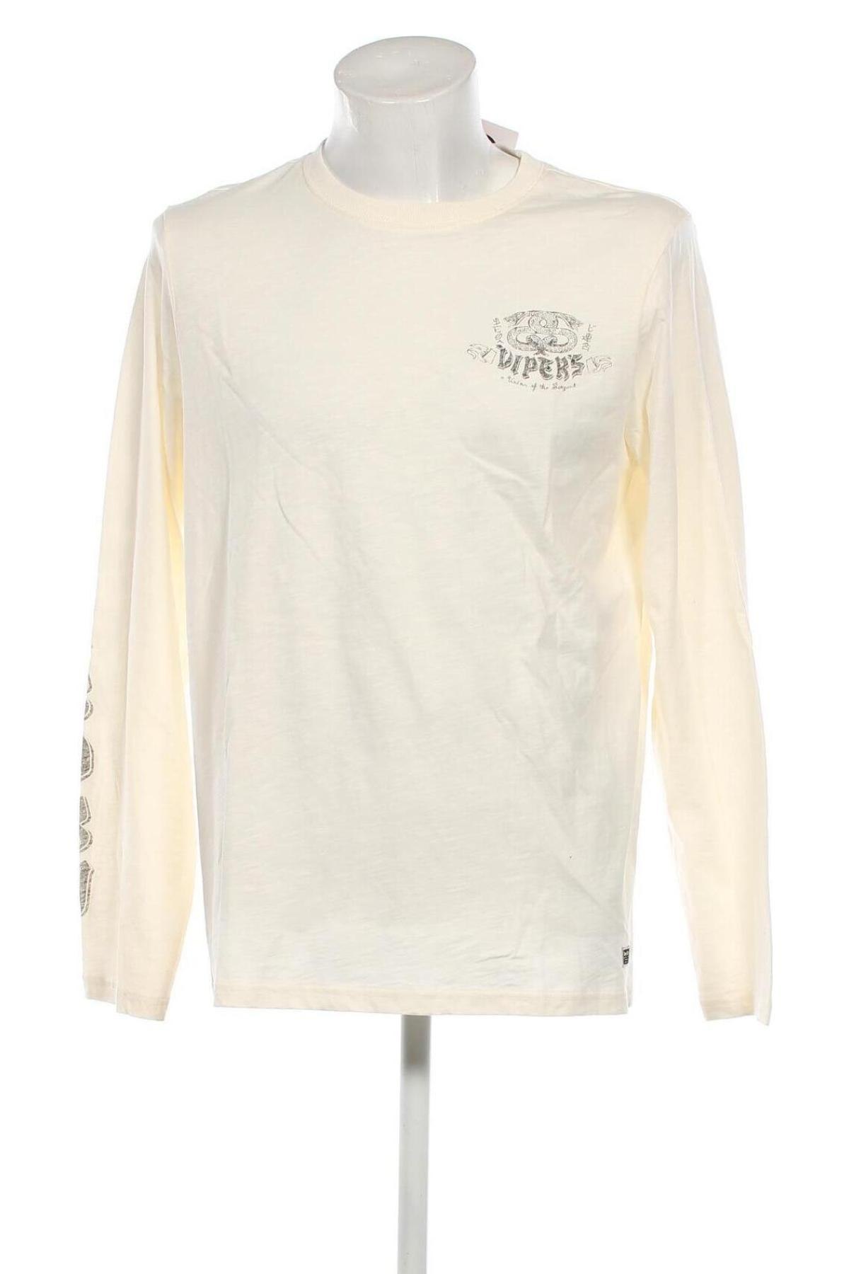 Herren Shirt Superdry, Größe XL, Farbe Ecru, Preis € 14,43