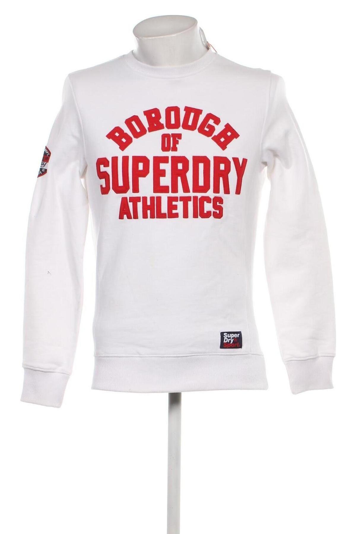 Ανδρική μπλούζα Superdry, Μέγεθος S, Χρώμα Λευκό, Τιμή 33,92 €