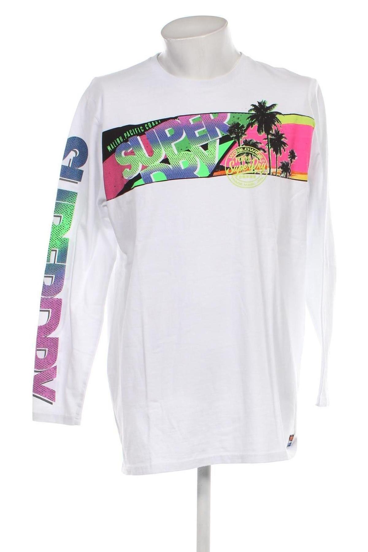 Pánské tričko  Superdry, Velikost XL, Barva Bílá, Cena  1 014,00 Kč