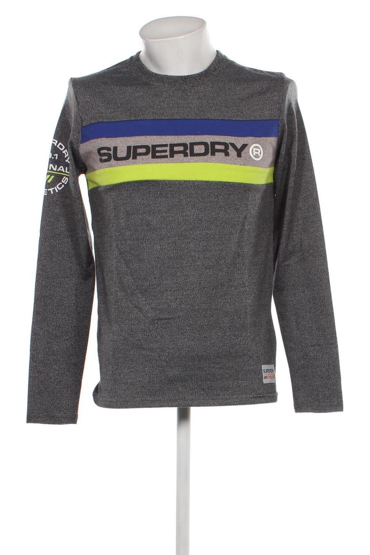 Ανδρική μπλούζα Superdry, Μέγεθος M, Χρώμα Γκρί, Τιμή 20,20 €