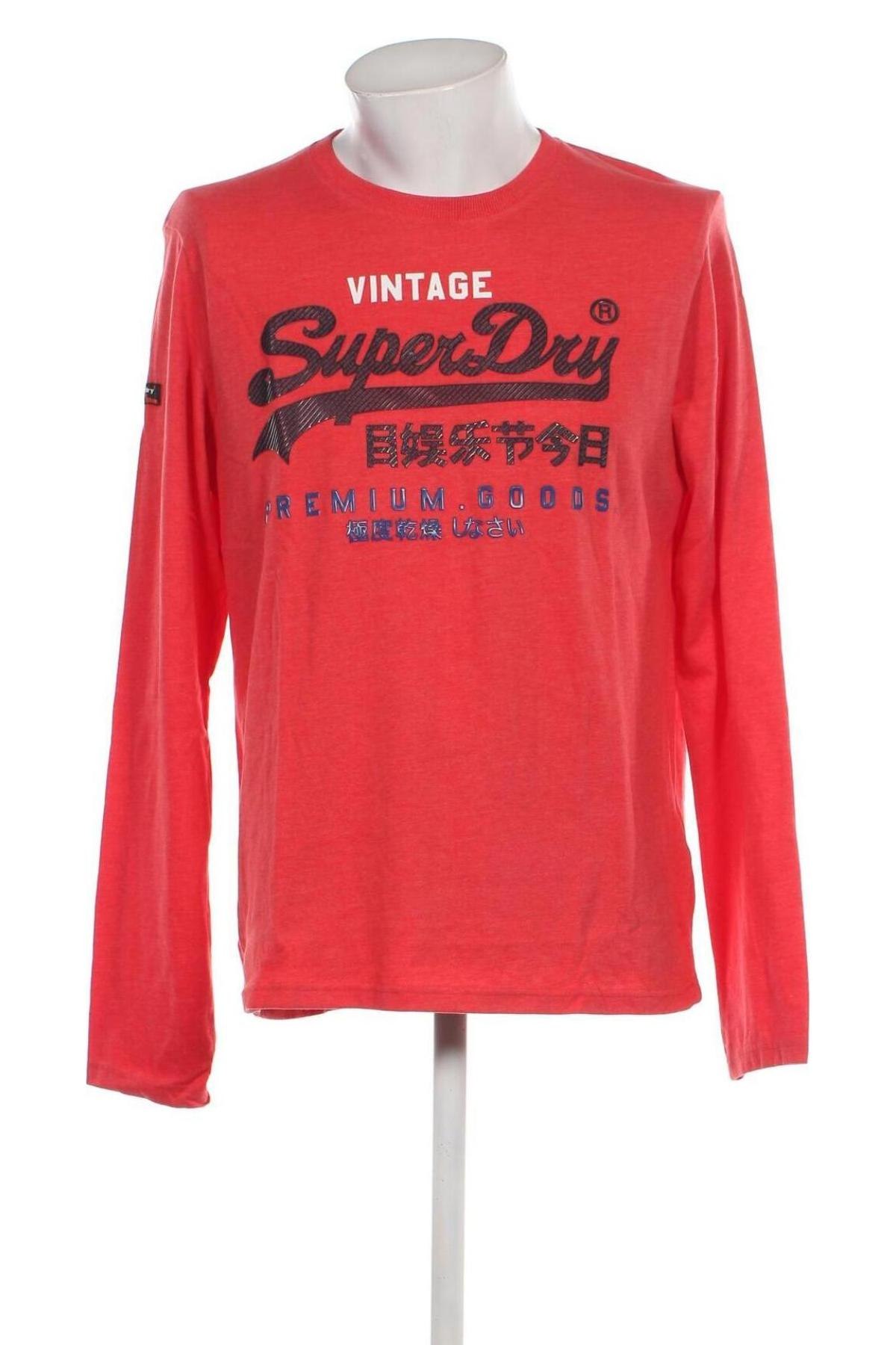 Pánské tričko  Superdry, Velikost XXL, Barva Červená, Cena  517,00 Kč