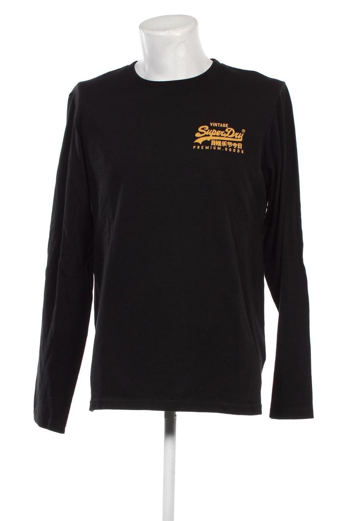 Herren Shirt Superdry, Größe XL, Farbe Schwarz, Preis € 32,83