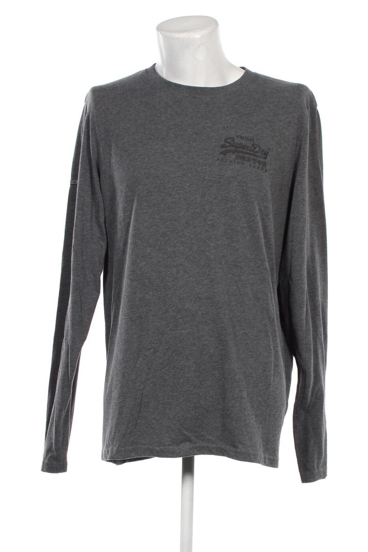 Herren Shirt Superdry, Größe 3XL, Farbe Grau, Preis 33,92 €