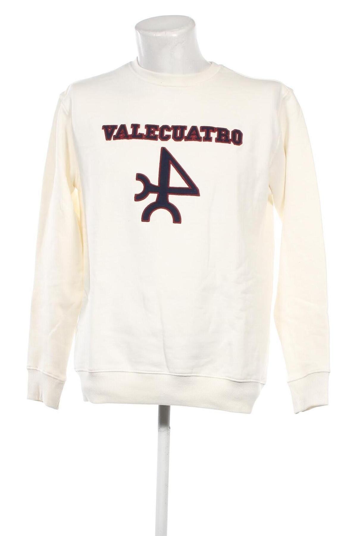 Ανδρική μπλούζα VALECUATRO, Μέγεθος M, Χρώμα Εκρού, Τιμή 50,66 €