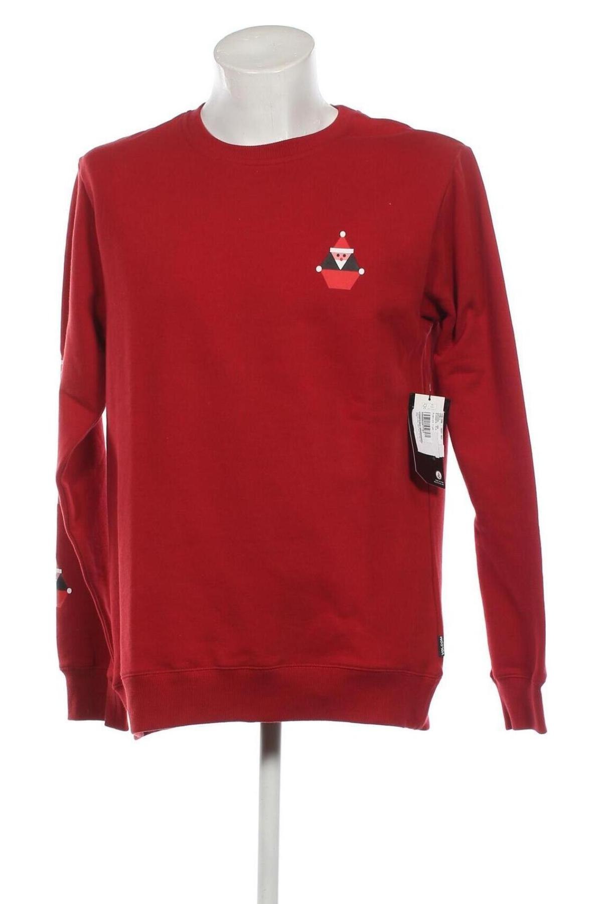 Ανδρική μπλούζα Volcom, Μέγεθος L, Χρώμα Κόκκινο, Τιμή 52,33 €