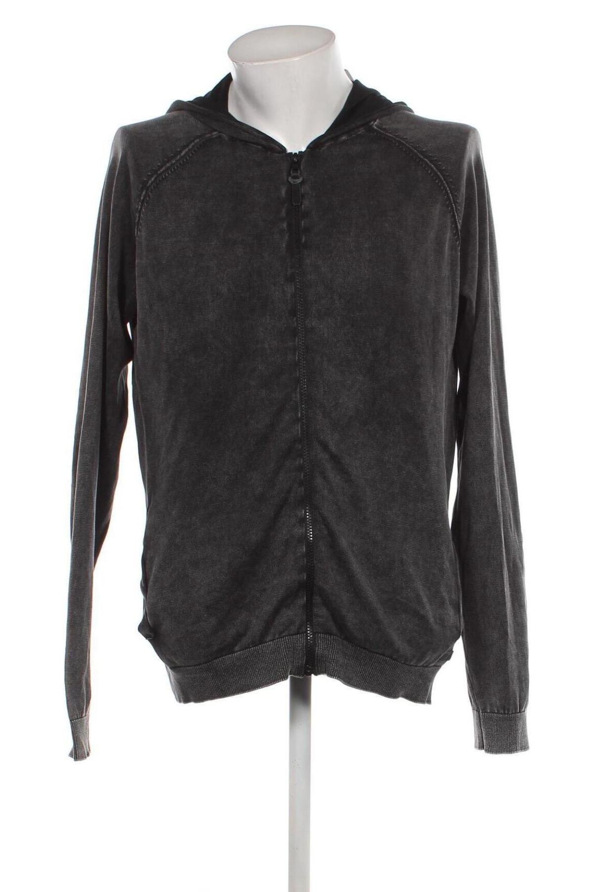 Jachetă tricotată de bărbați Edc By Esprit, Mărime XL, Culoare Gri, Preț 90,00 Lei