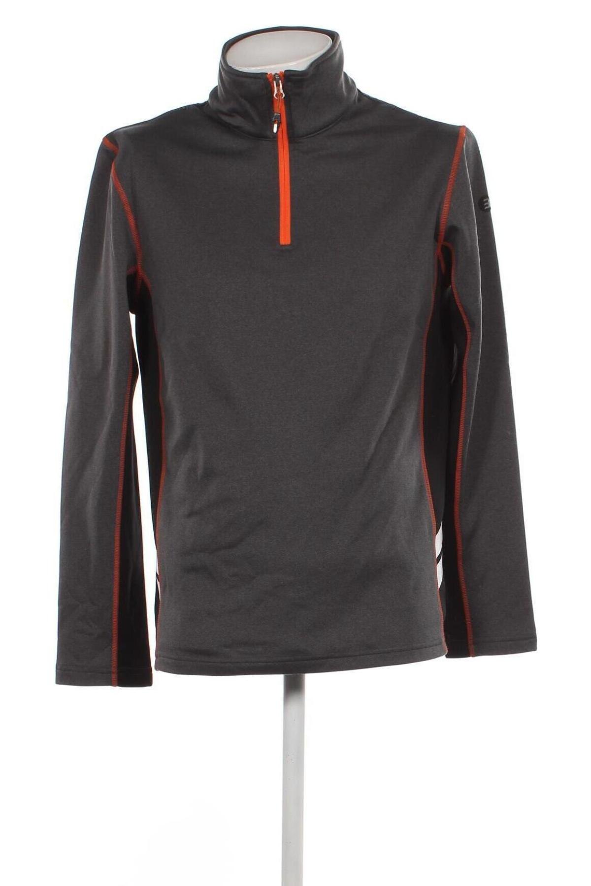Ανδρική μπλούζα fleece Icepeak, Μέγεθος M, Χρώμα Γκρί, Τιμή 22,62 €