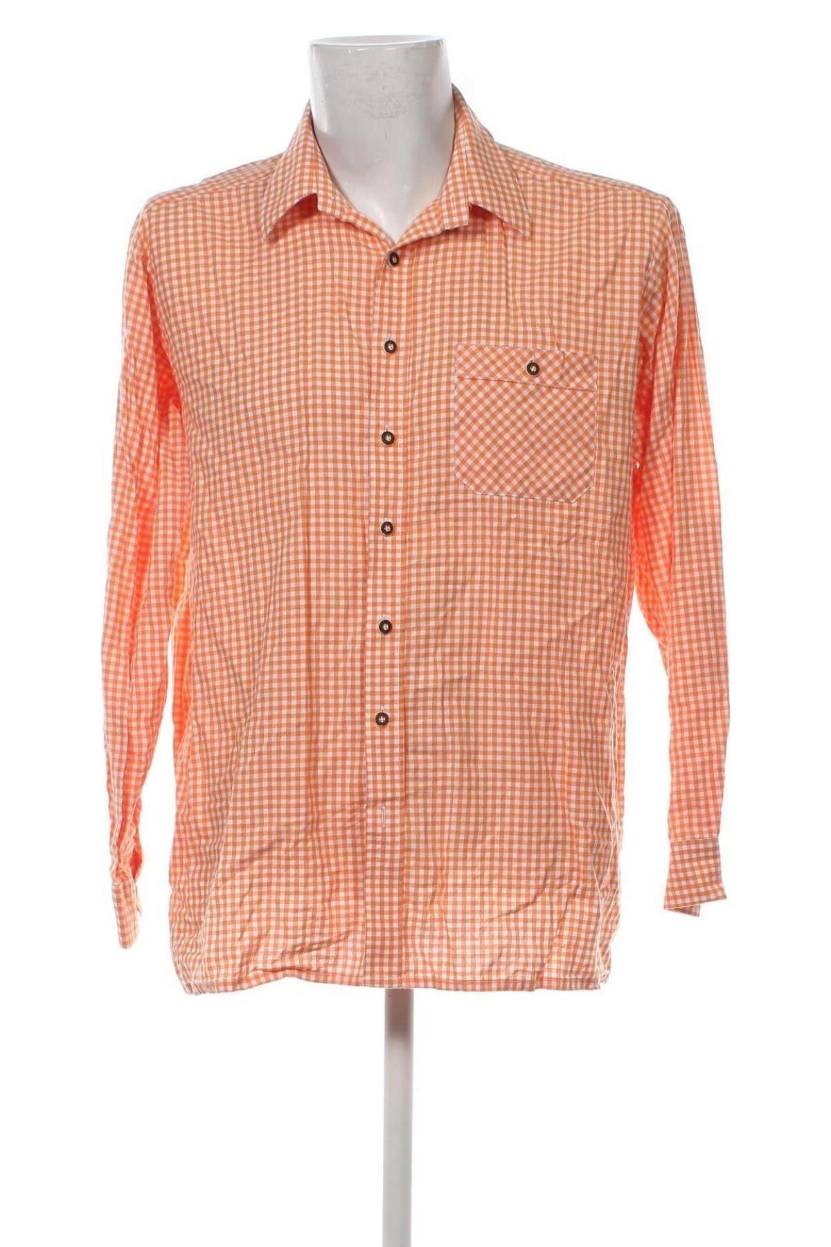 Pánská košile , Velikost L, Barva Oranžová, Cena  249,00 Kč