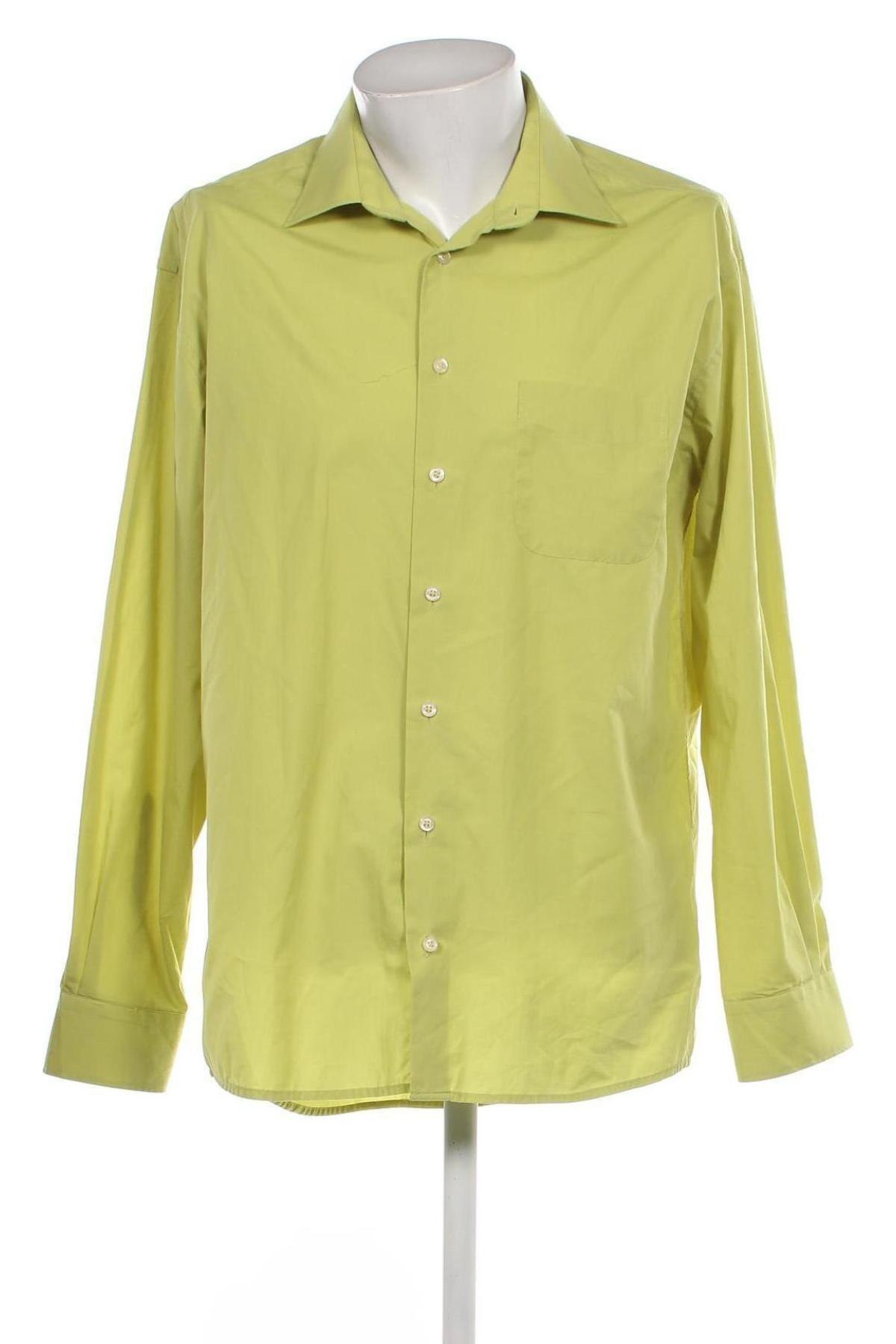 Ανδρικό πουκάμισο, Μέγεθος XL, Χρώμα Πράσινο, Τιμή 4,66 €