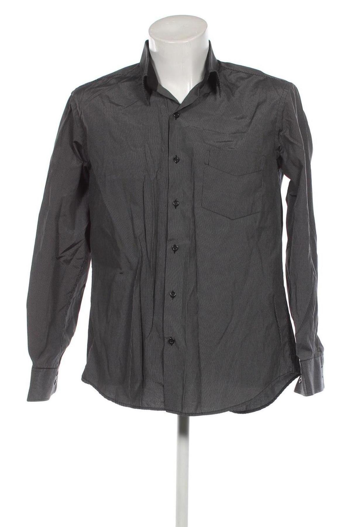 Herrenhemd, Größe L, Farbe Grau, Preis € 14,83