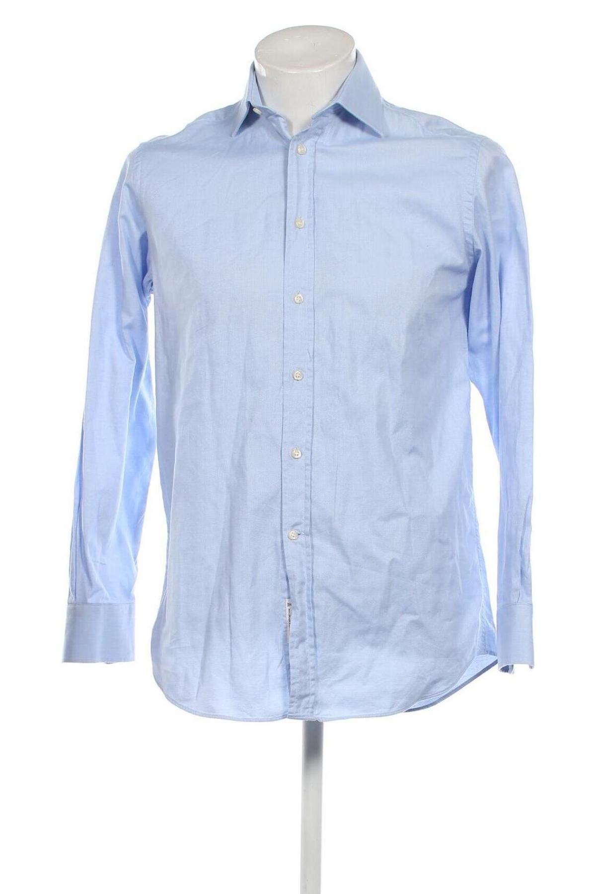 Ανδρικό πουκάμισο, Μέγεθος S, Χρώμα Μπλέ, Τιμή 27,70 €