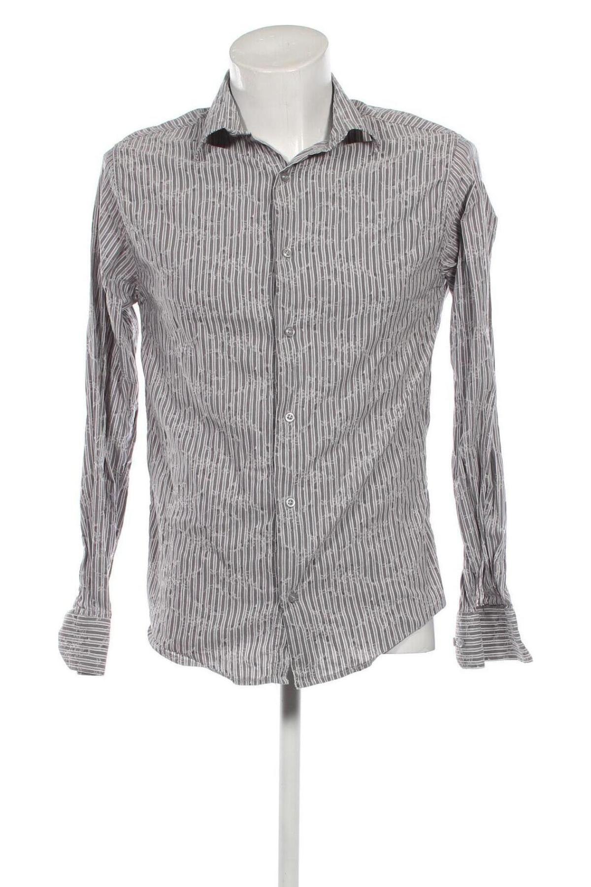 Herrenhemd, Größe L, Farbe Grau, Preis 14,83 €