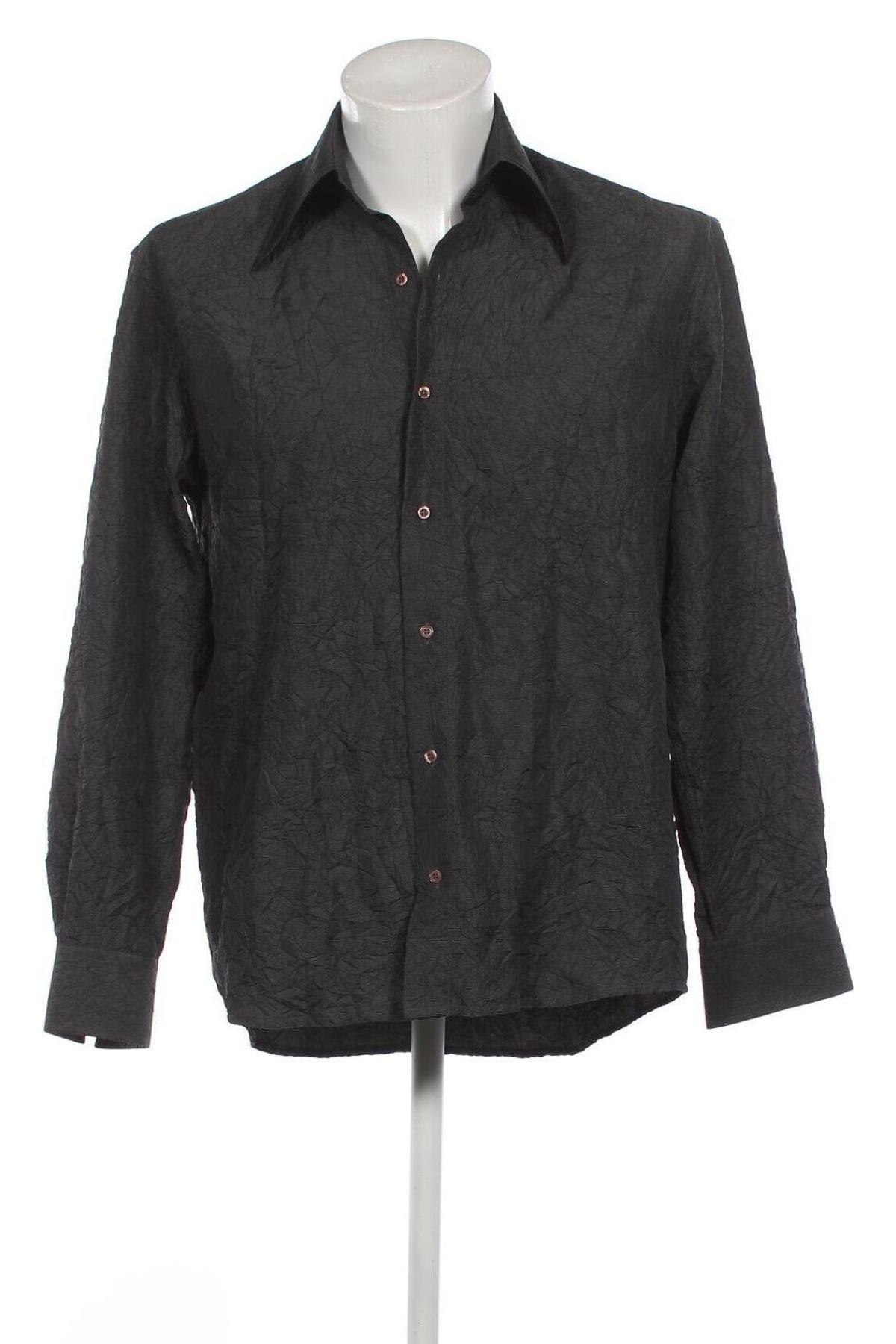 Herrenhemd Adelly, Größe S, Farbe Grau, Preis 5,80 €