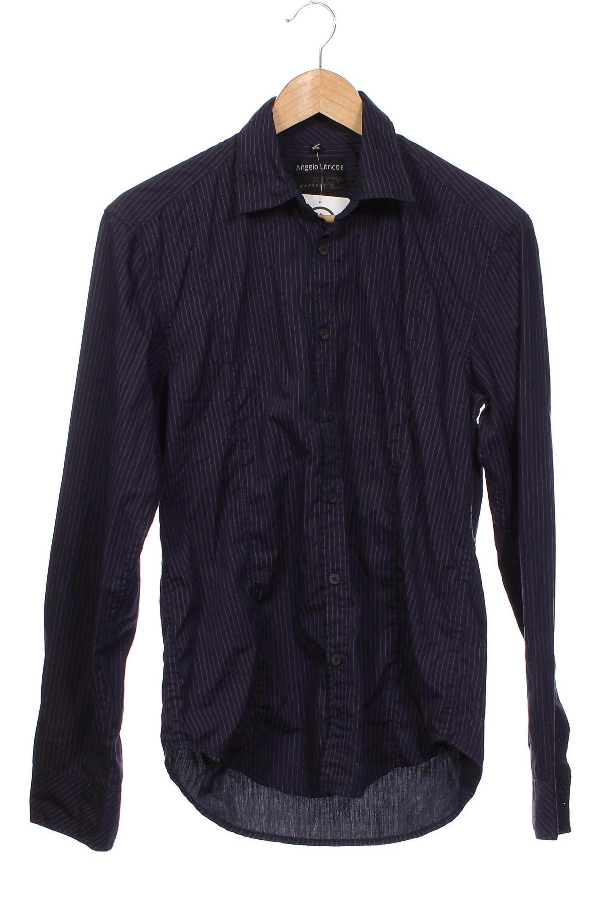 Мъжка риза Angelo Litrico, Размер S, Цвят Син, Цена 7,25 лв.