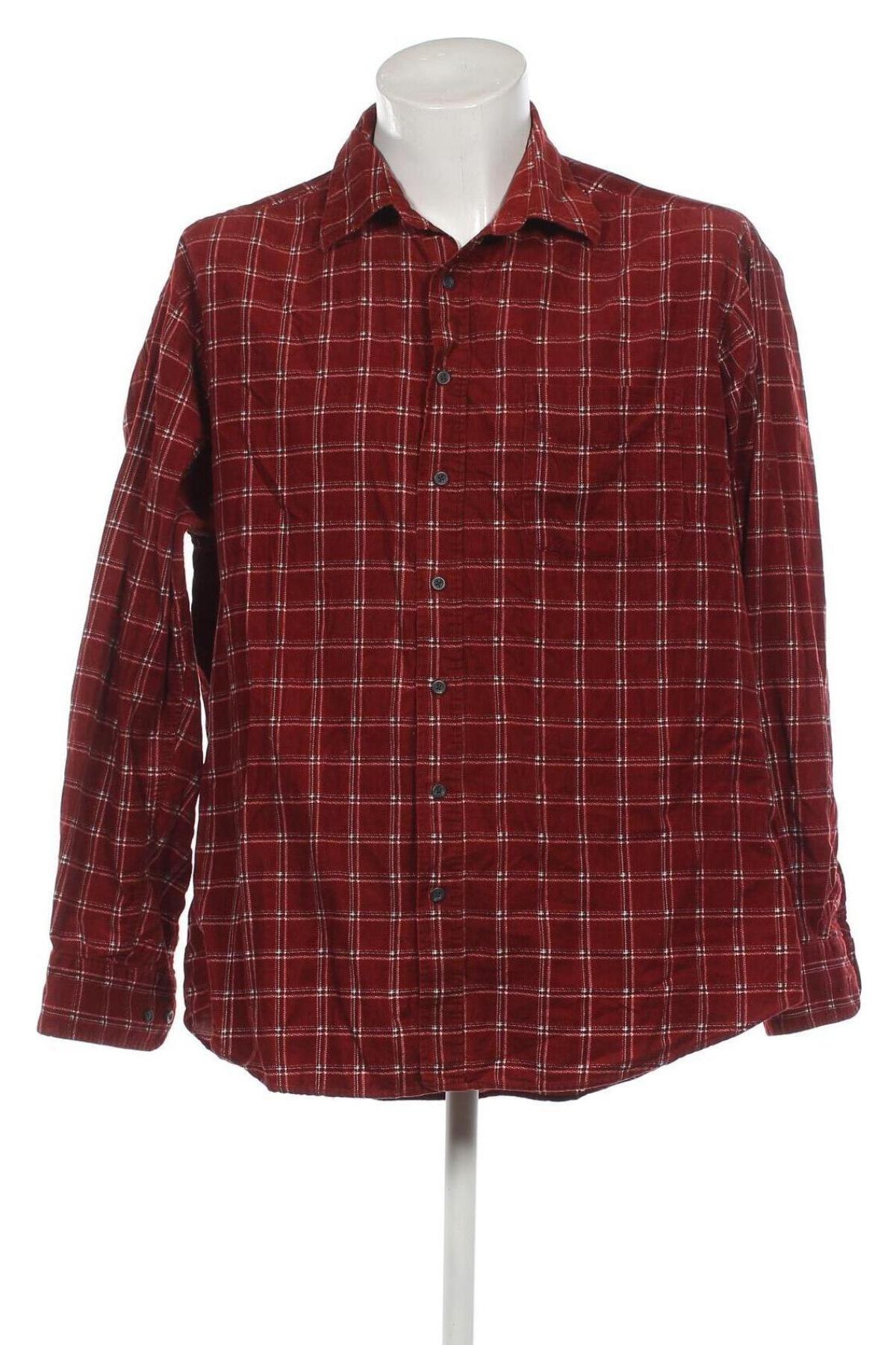Herrenhemd Angelo Litrico, Größe XL, Farbe Rot, Preis € 6,26