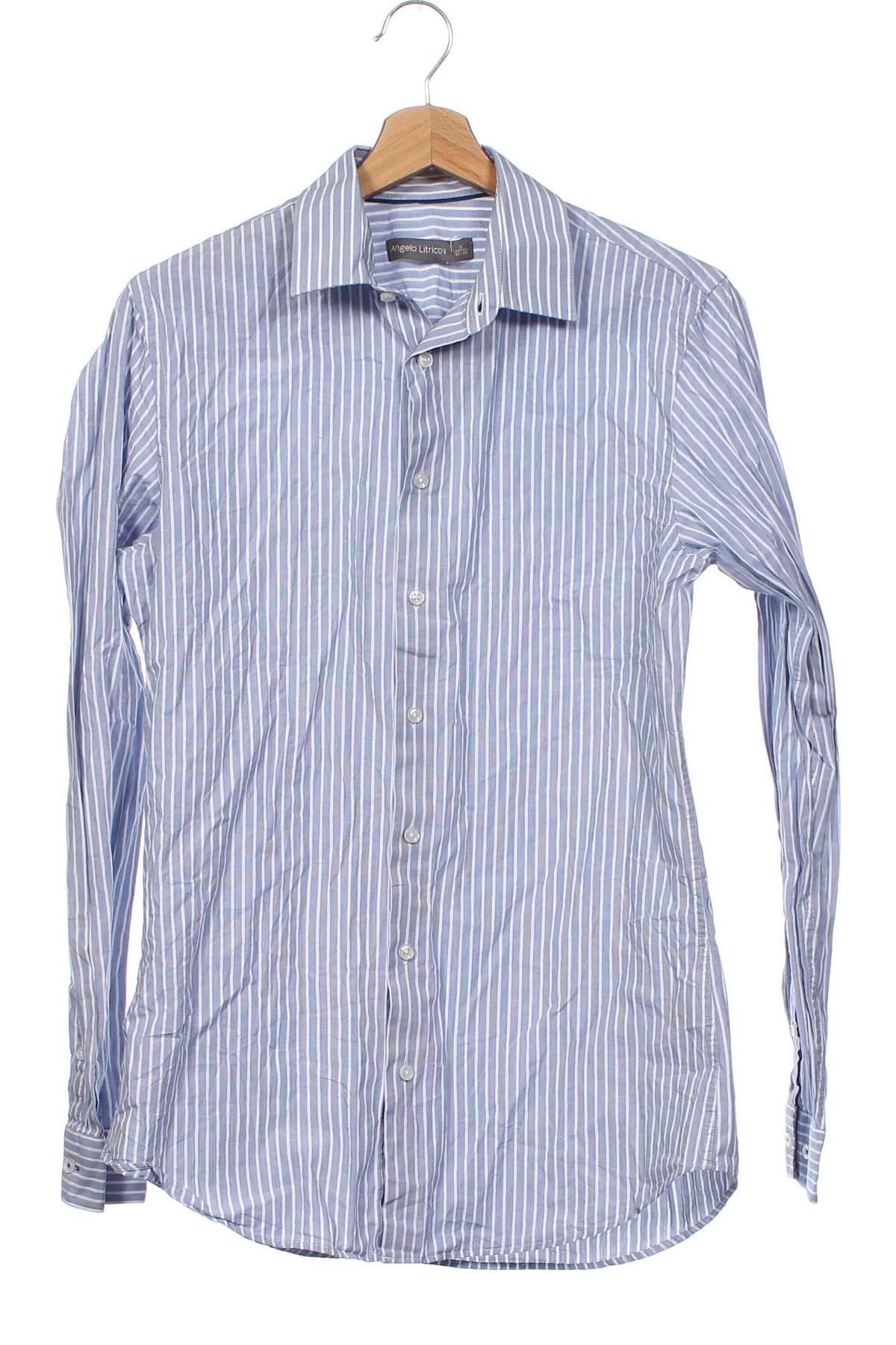 Мъжка риза Angelo Litrico, Размер S, Цвят Син, Цена 6,67 лв.