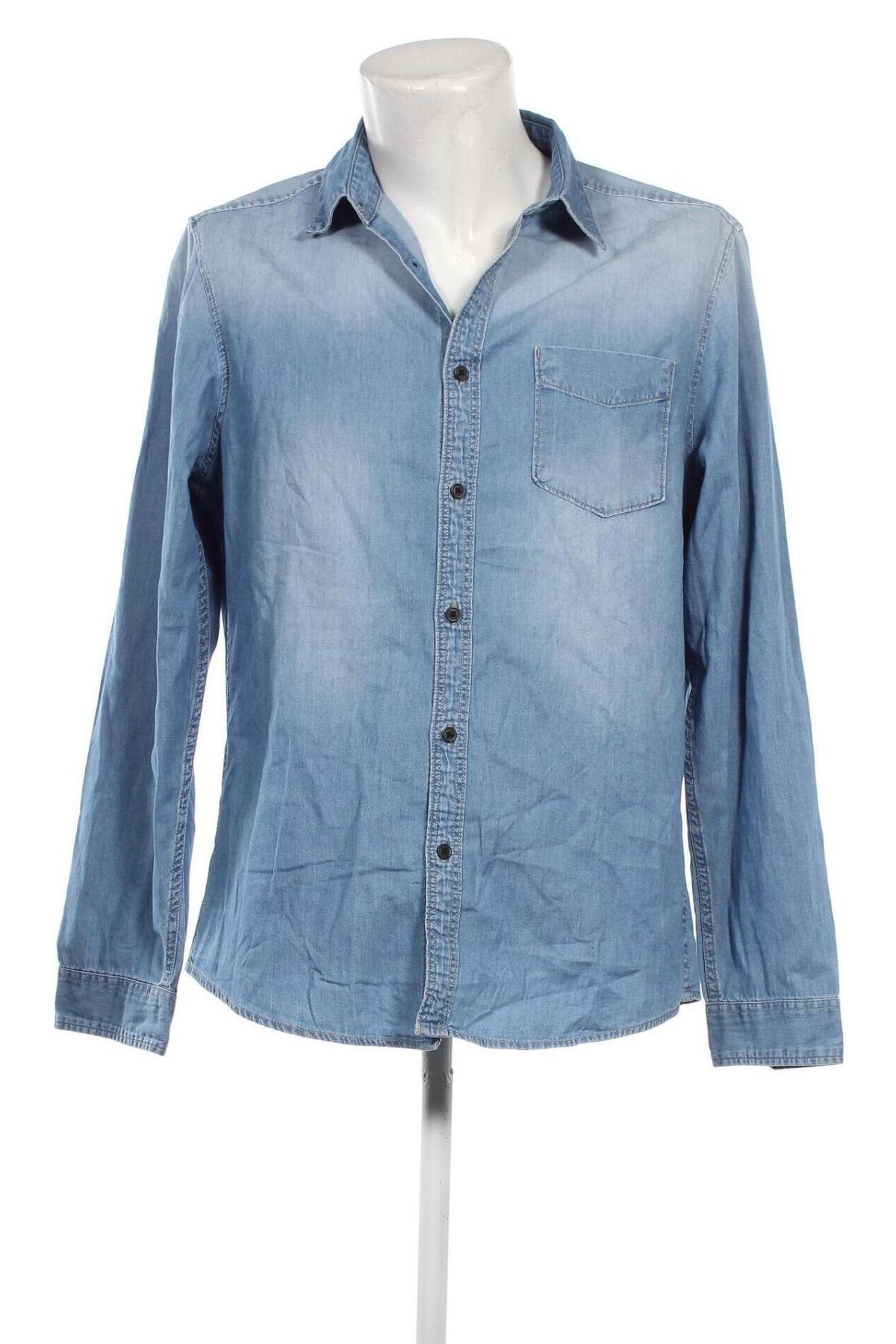 Pánská košile  Angelo Litrico, Velikost L, Barva Modrá, Cena  249,00 Kč