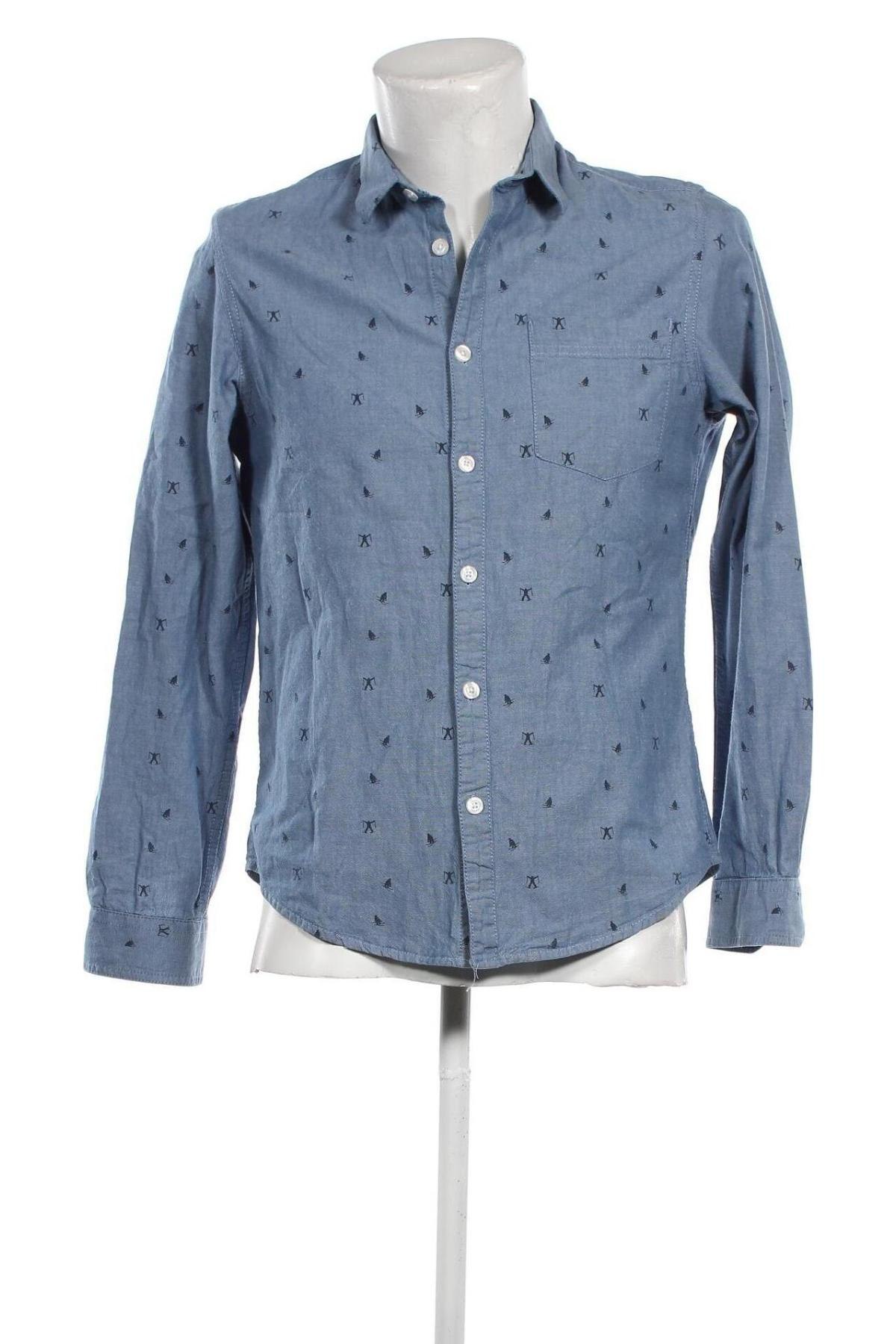 Herrenhemd Angelo Litrico, Größe S, Farbe Blau, Preis 20,18 €