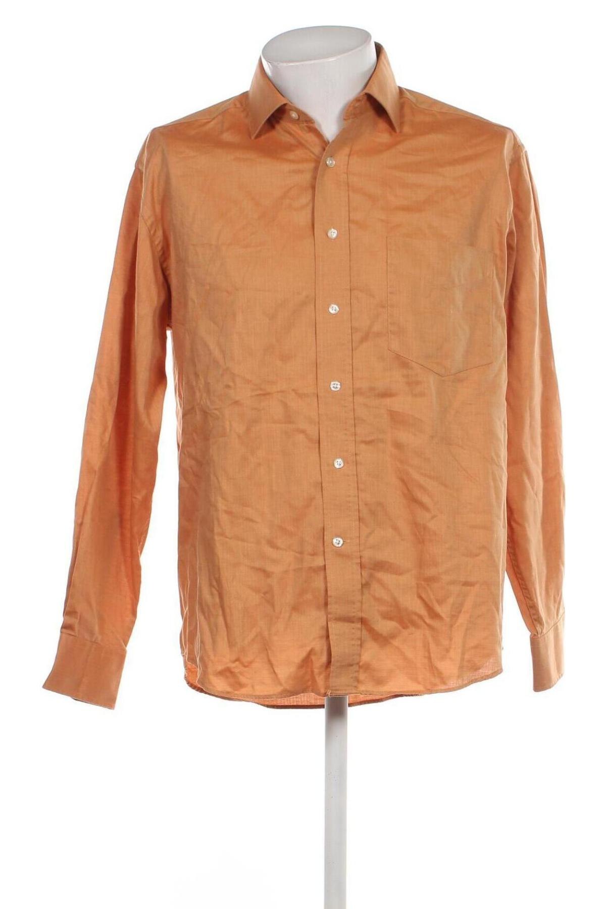 Ανδρικό πουκάμισο Barisal, Μέγεθος L, Χρώμα Πορτοκαλί, Τιμή 8,61 €