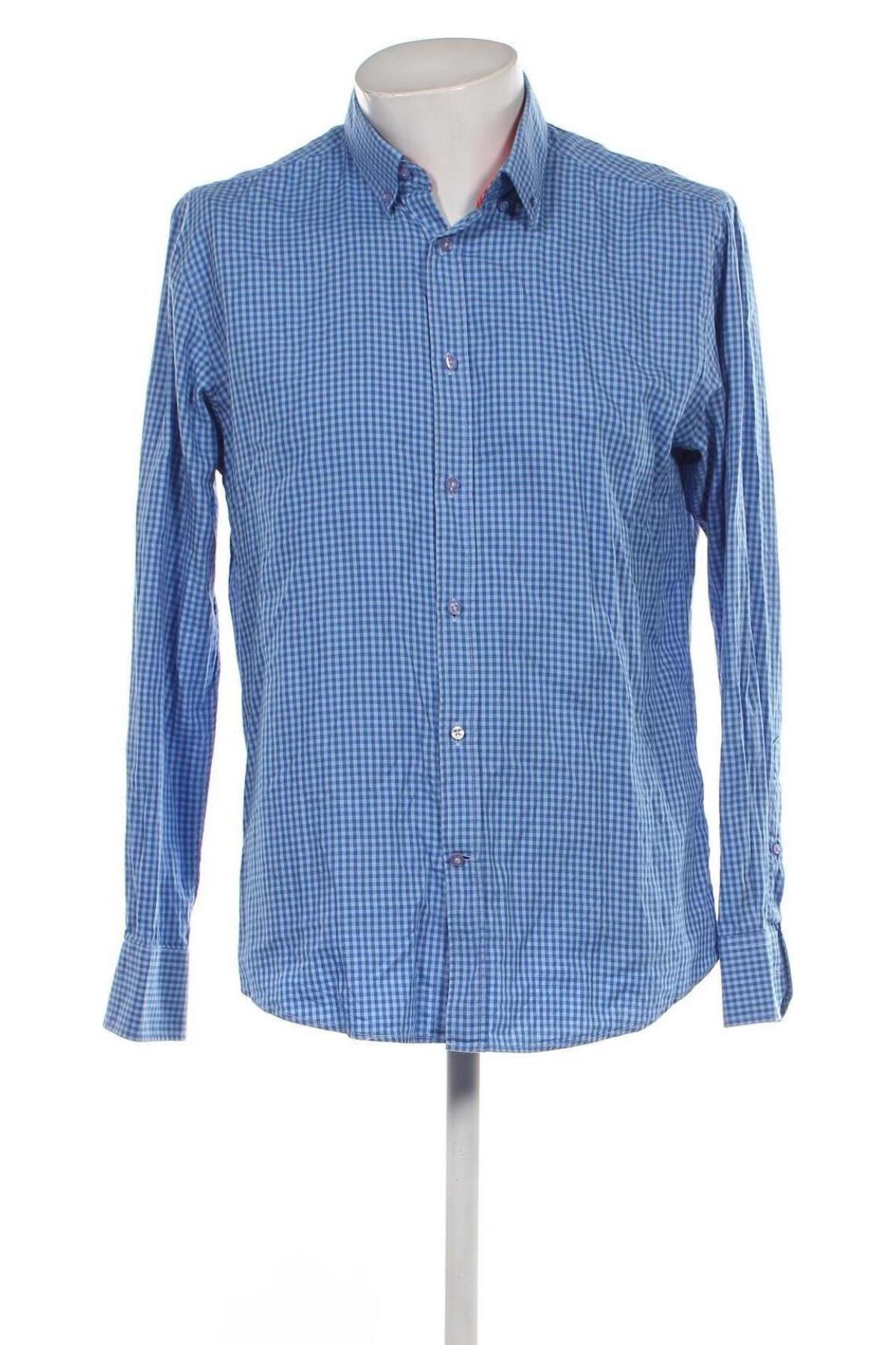Pánska košeľa  Bertoni, Veľkosť XL, Farba Modrá, Cena  31,19 €