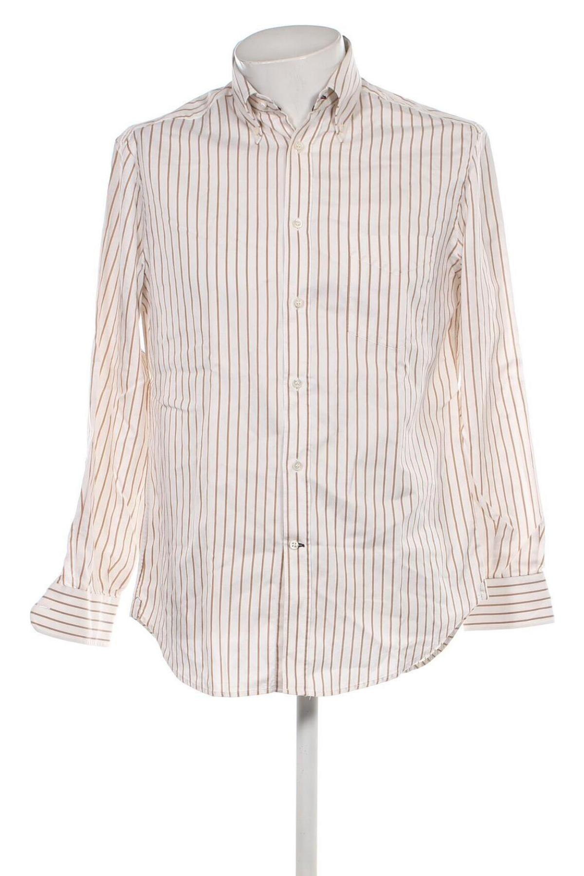 Мъжка риза Brunello Cucinelli, Размер M, Цвят Бял, Цена 125,12 лв.