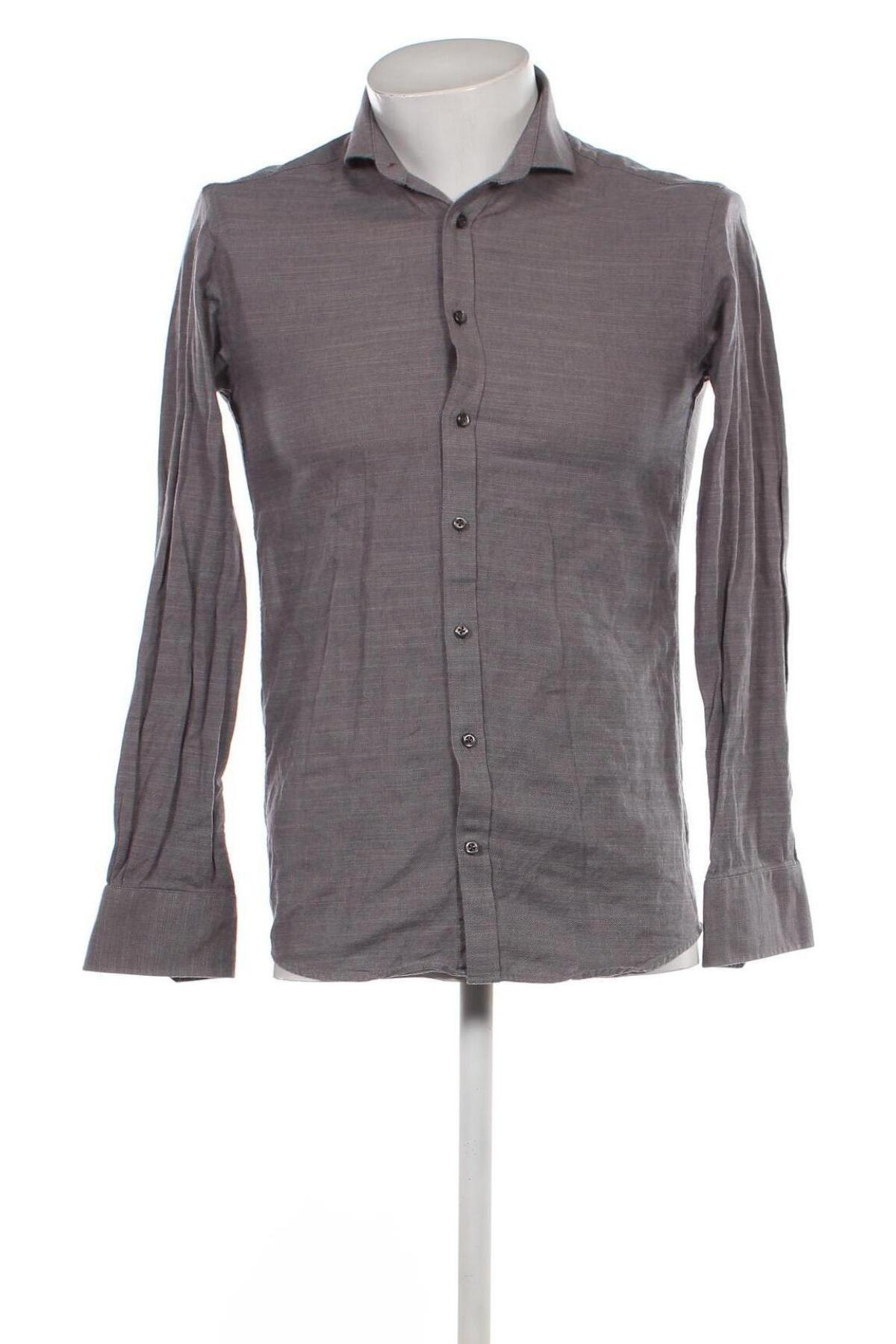 Ανδρικό πουκάμισο Bruun & Stengade, Μέγεθος M, Χρώμα Γκρί, Τιμή 27,56 €