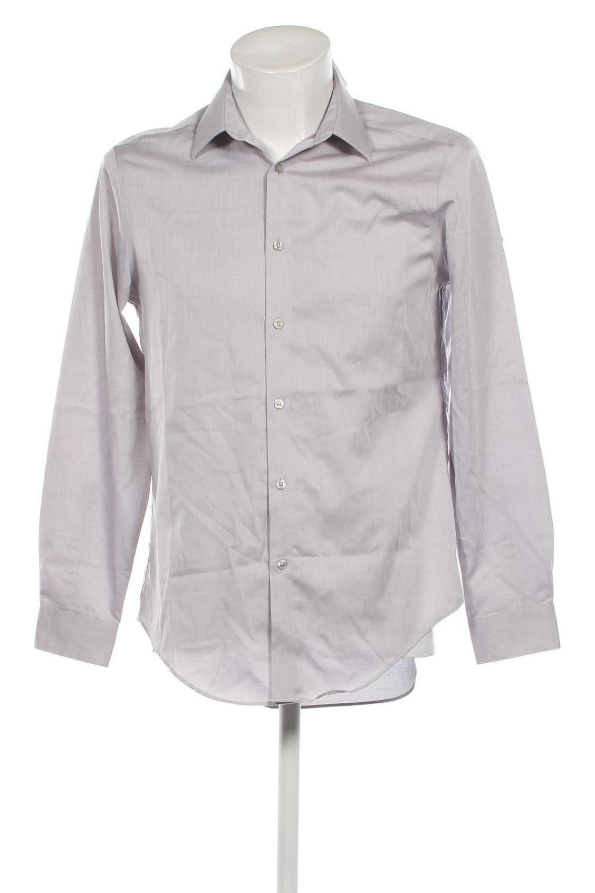 Ανδρικό πουκάμισο Calvin Klein, Μέγεθος M, Χρώμα Γκρί, Τιμή 39,81 €